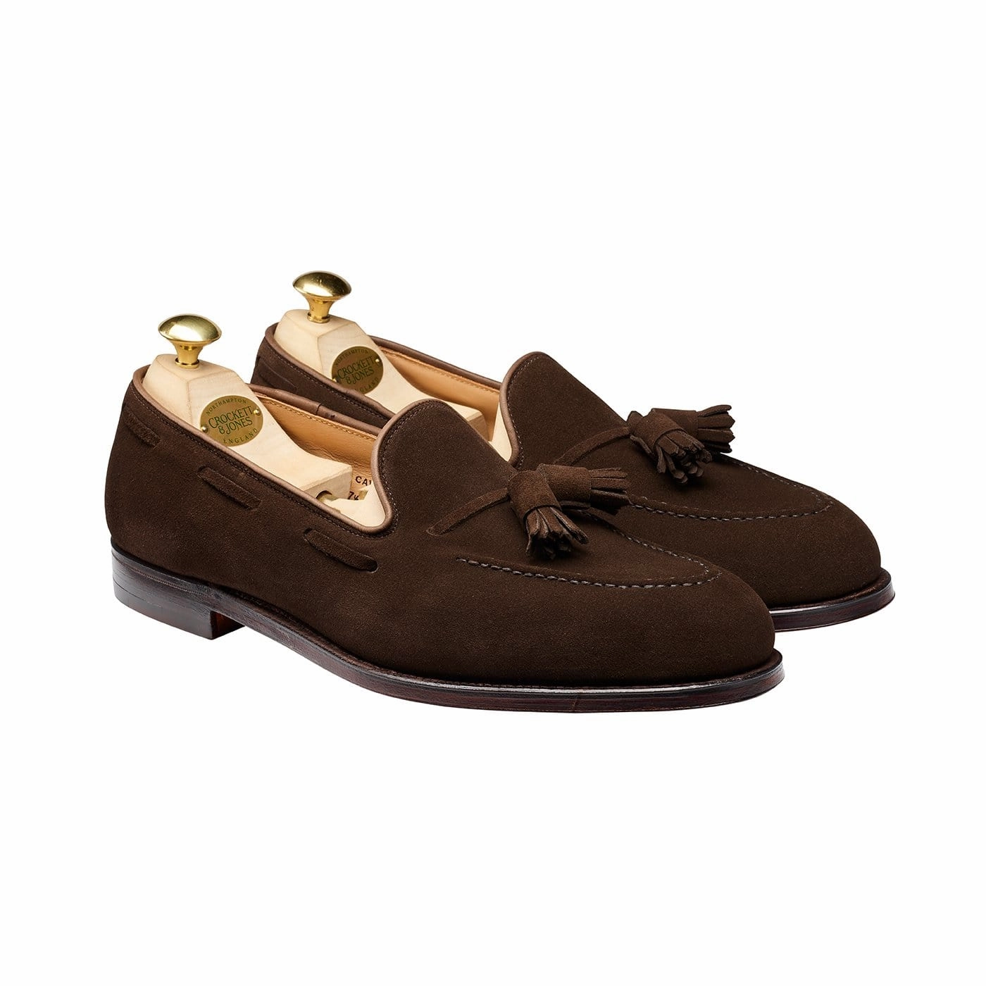 Cavendish Dark Brown Calf Suede Walk Sure