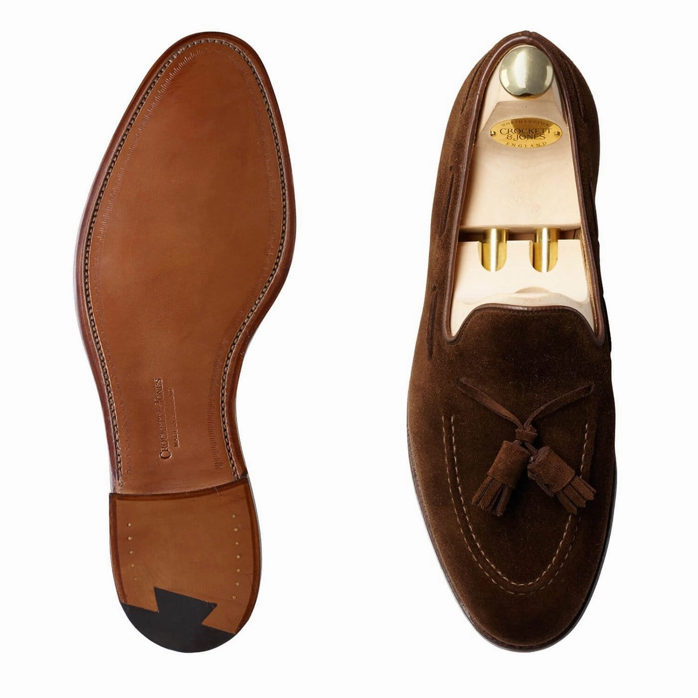 Casual Wear Slip-ons Cavendish Dark Brown Calf Suede
