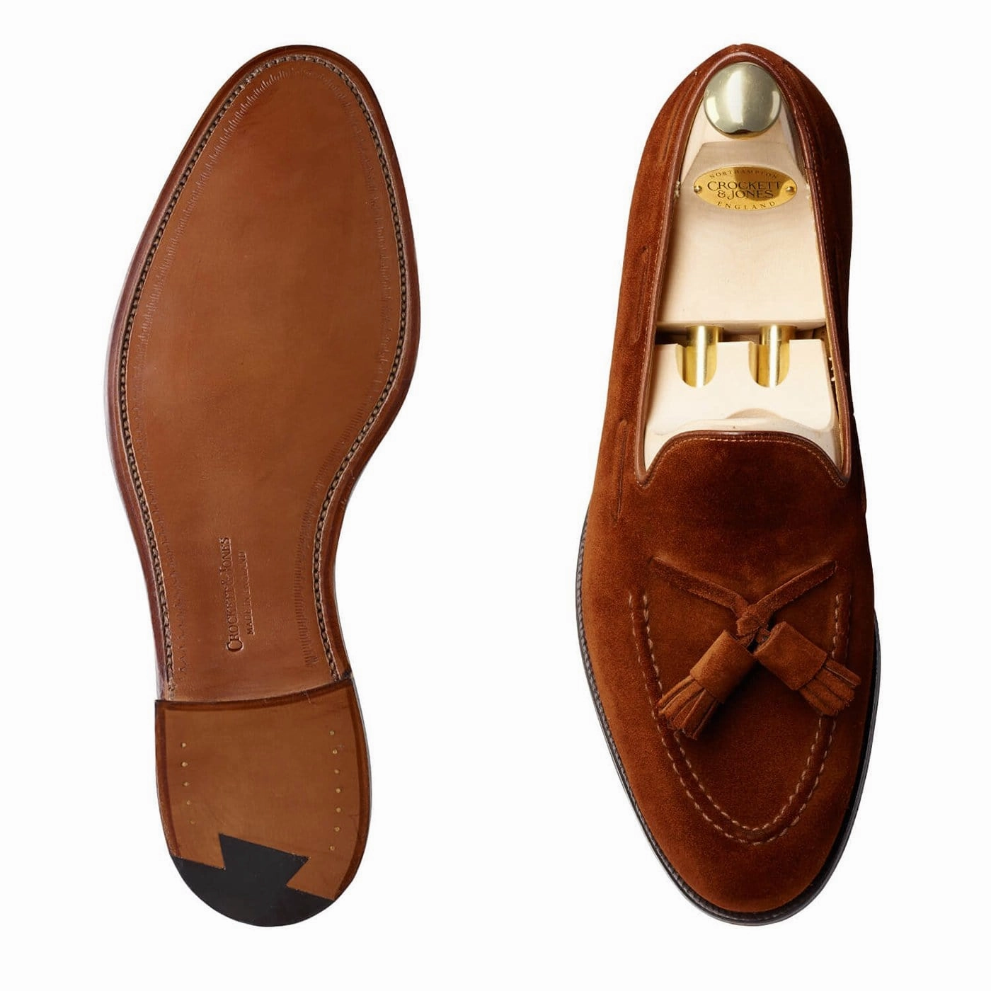 Cavendish Polo Brown Calf Suede Soft Steps