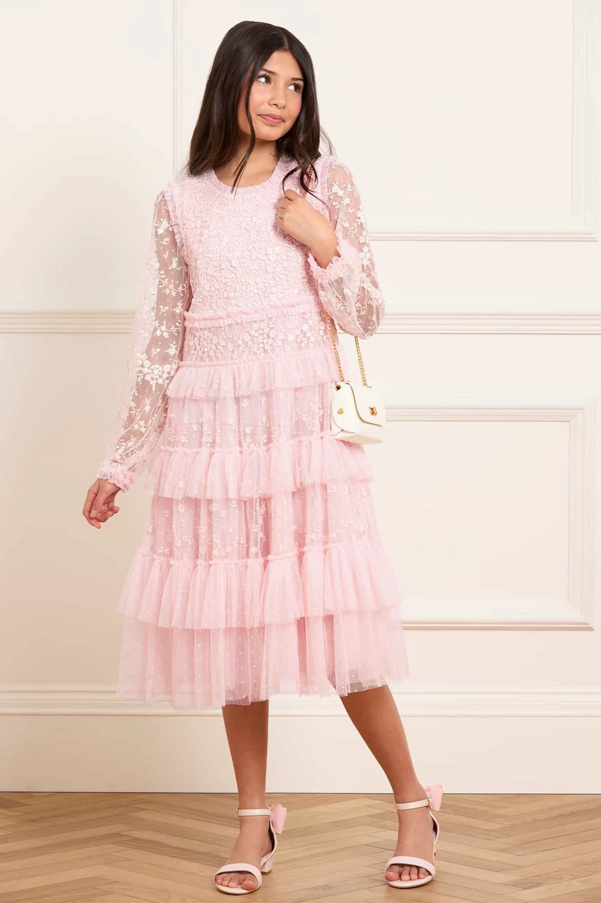 RecycledBlend Lightweight Blossom Lace Kids Dress