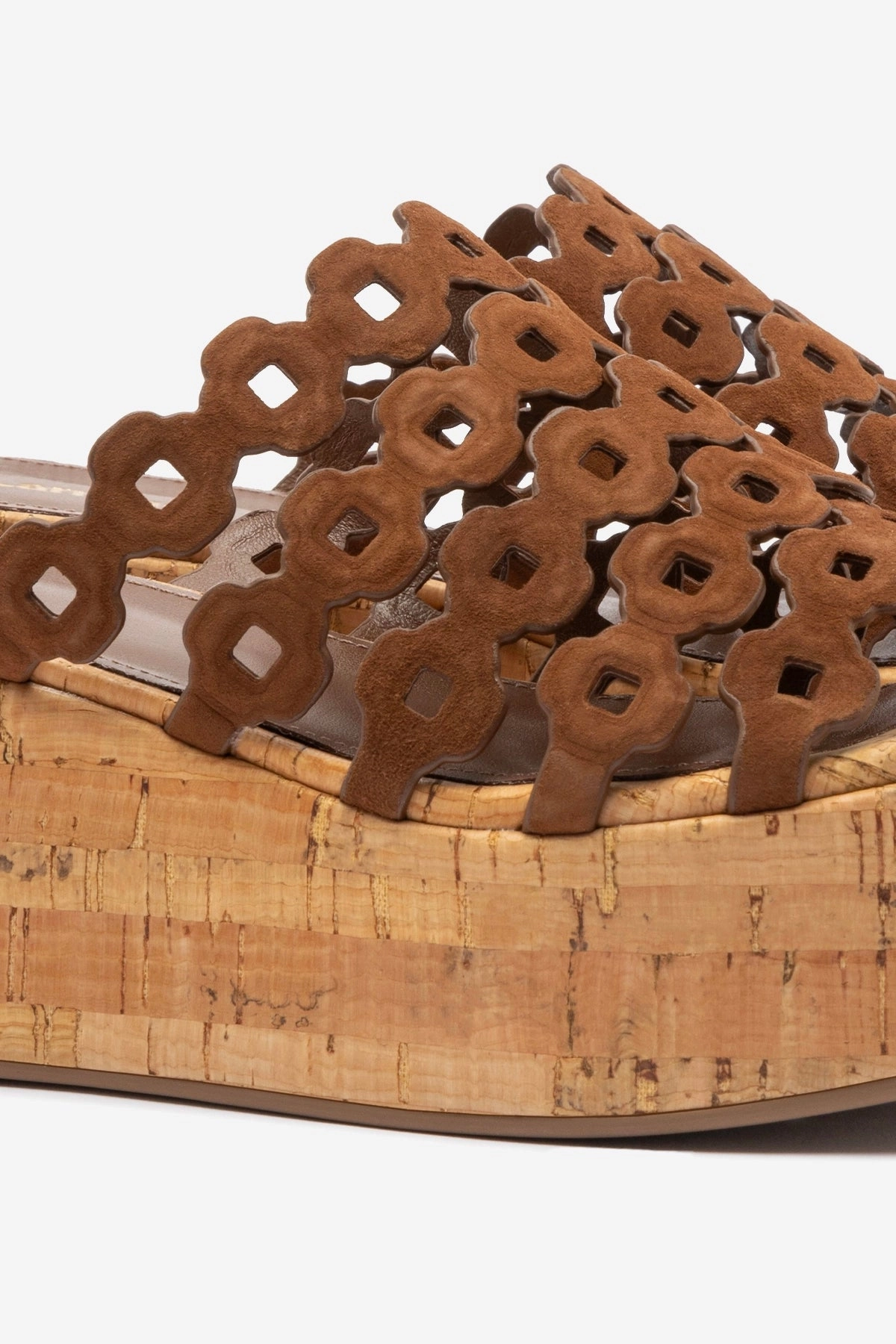 Cushioned Footbed Charli Mule In Burnt Umber Suede