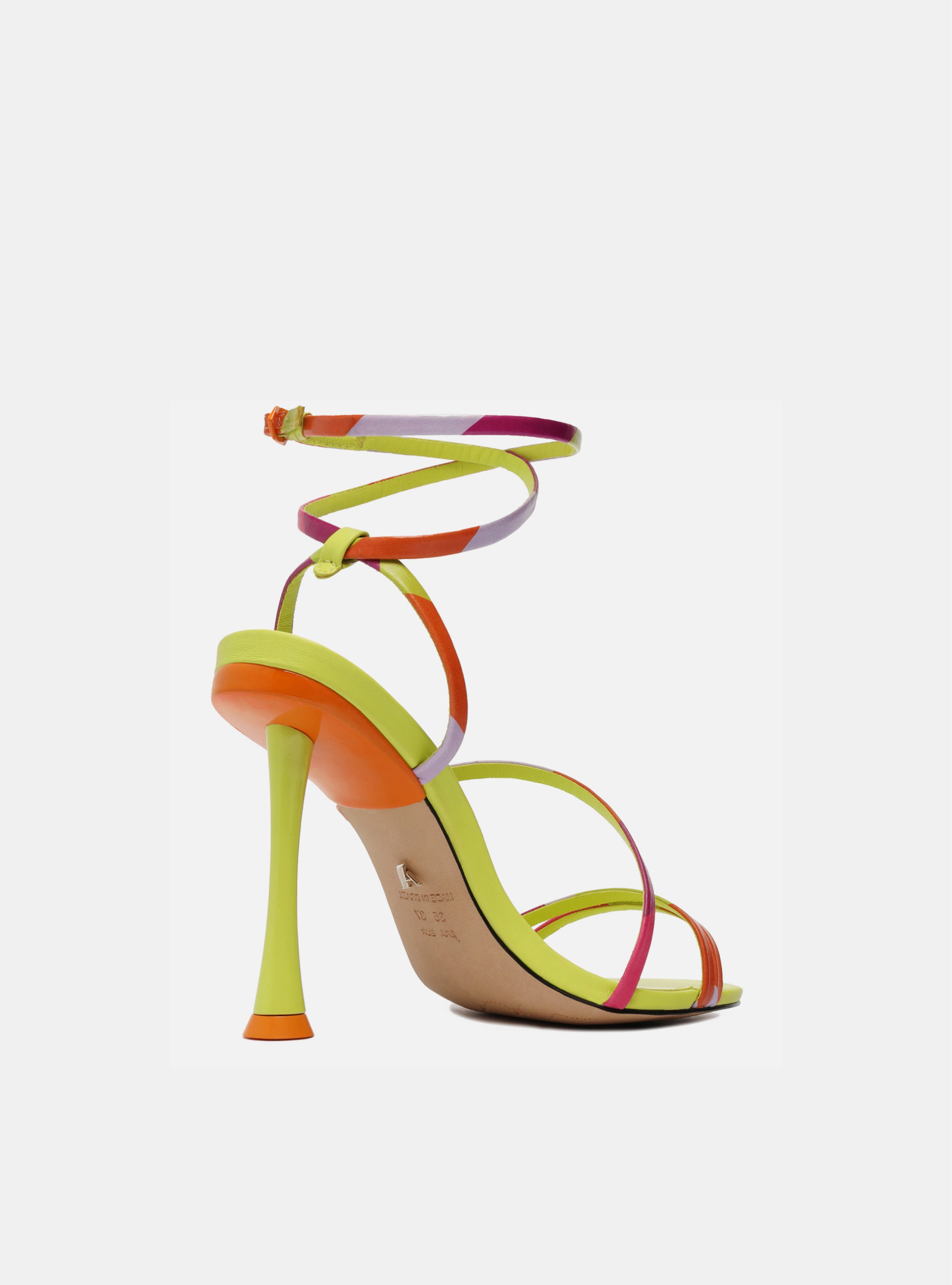 Dual Tone Charlie  Stiletto Sandal