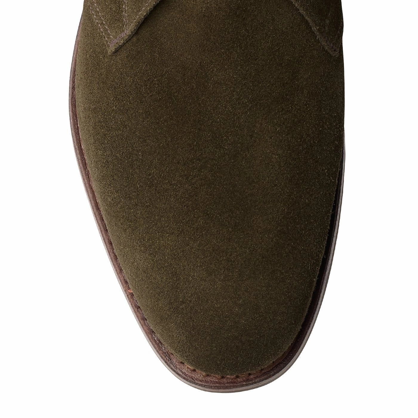 Fast Run Chiltern Earth Green Suede