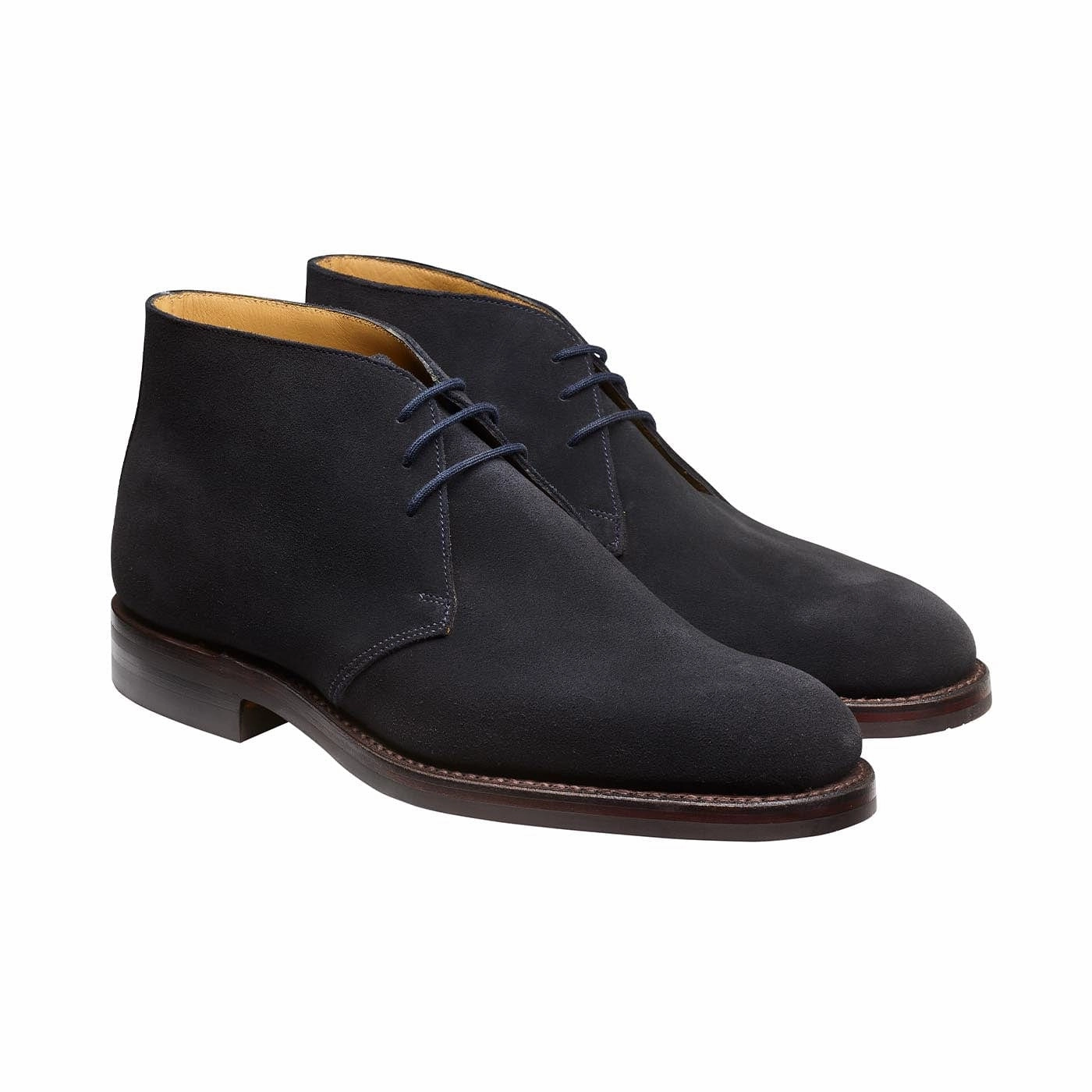 Chiltern Navy Suede School Day Posture Aligning Footbed