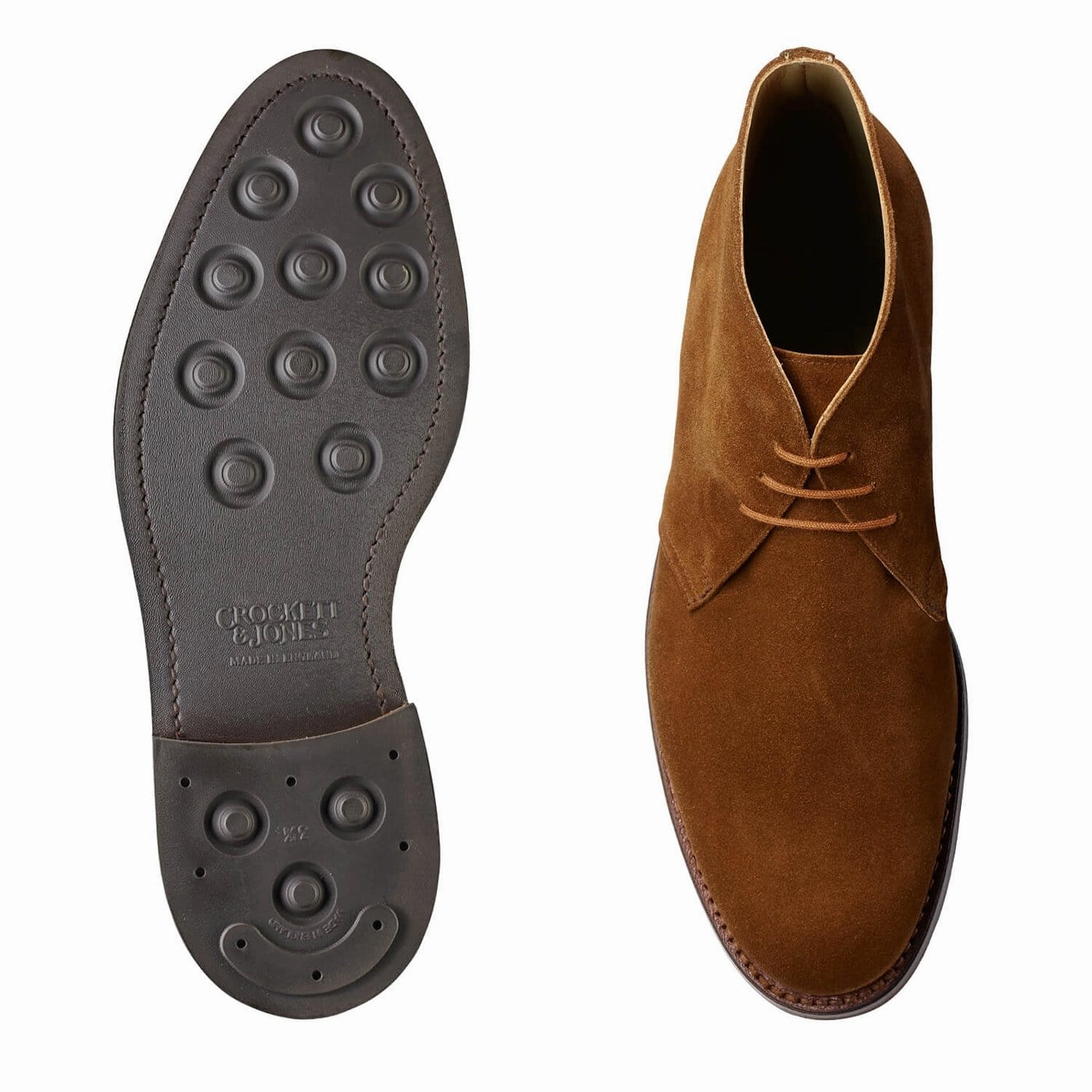 Chiltern Snuff Suede Clean Finish Functional Footwear