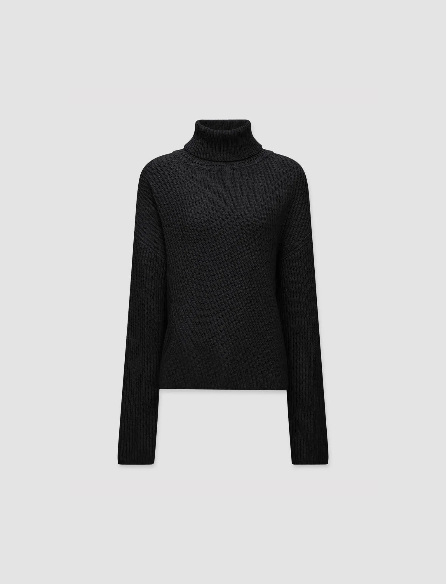 Luxe Cardigan Stitch High Neck Jumper Daily Layer
