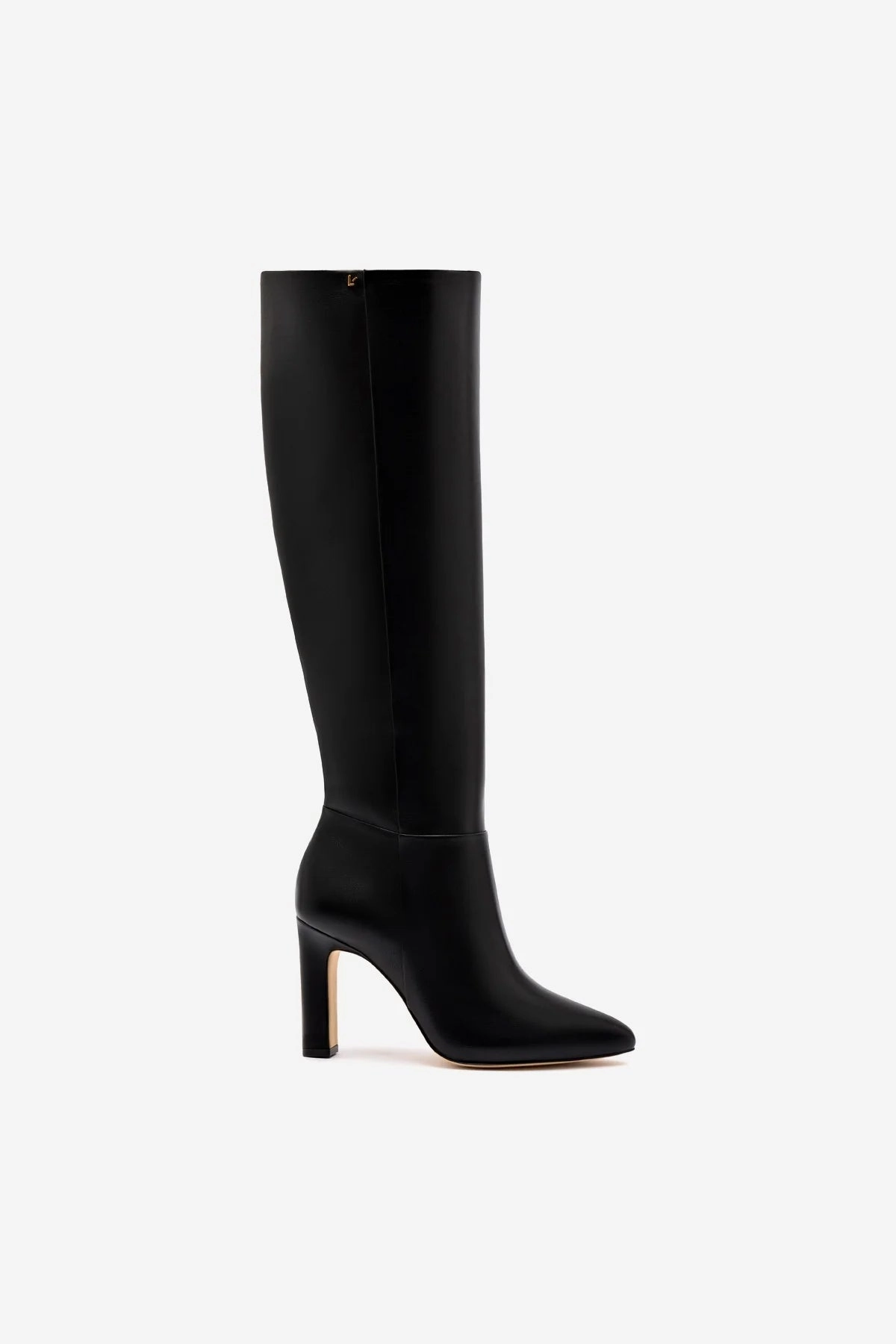 Cindy Hi Boot In Black Leather Court Fast Comfort Run