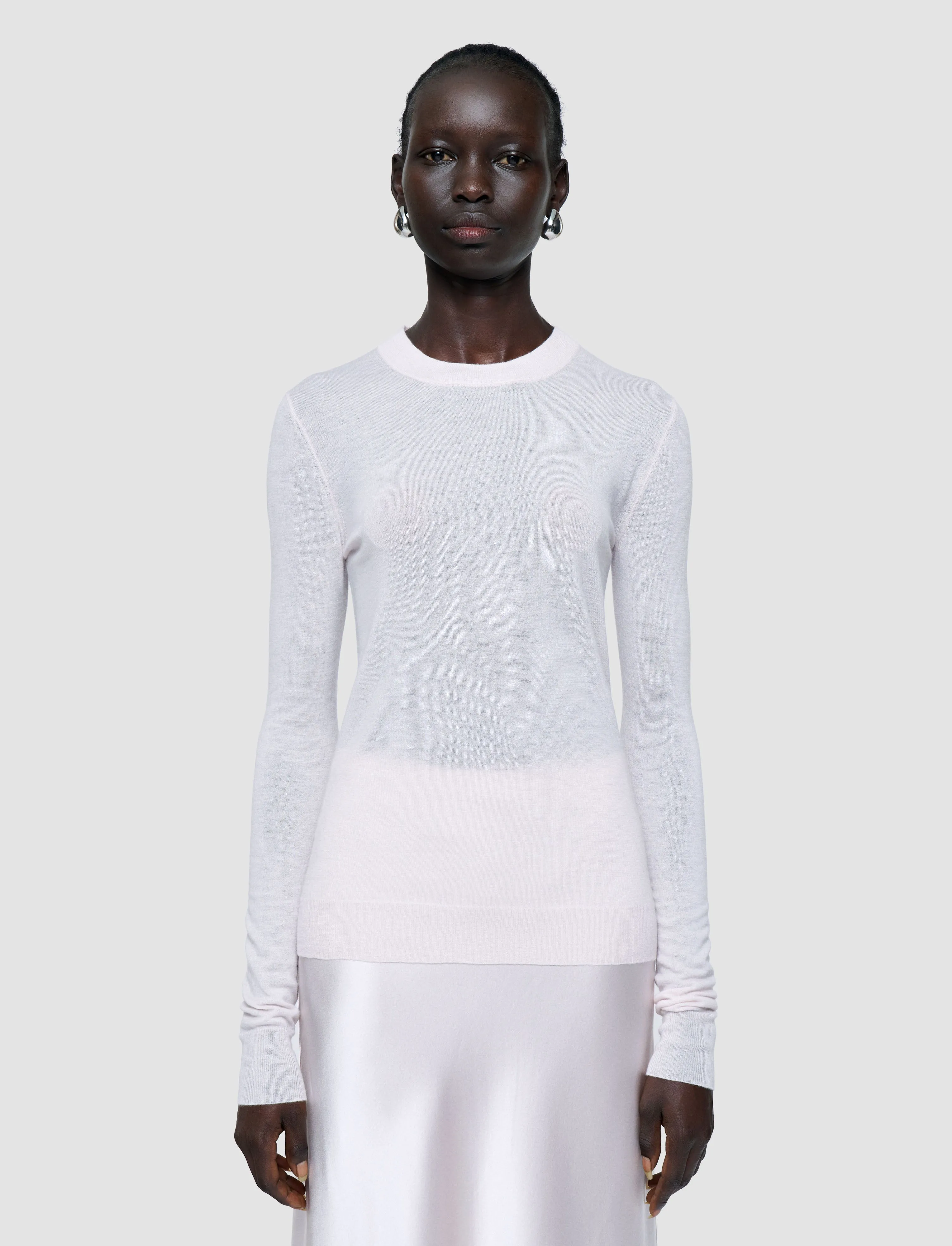 Stay Cozy Cashair Round Neck Jumper