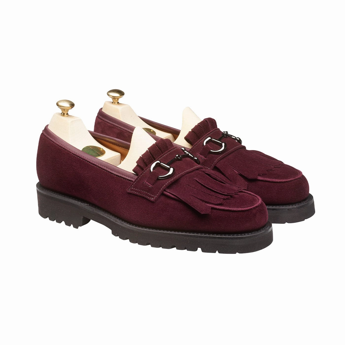 Clara Plum Calf Suede Versatile Design