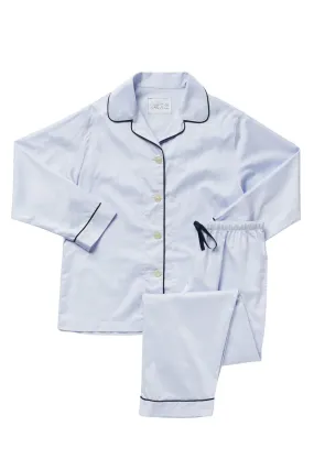 Classic Luxe Pima Pajama Set Ventilated Panels Durable Overlock Stitch