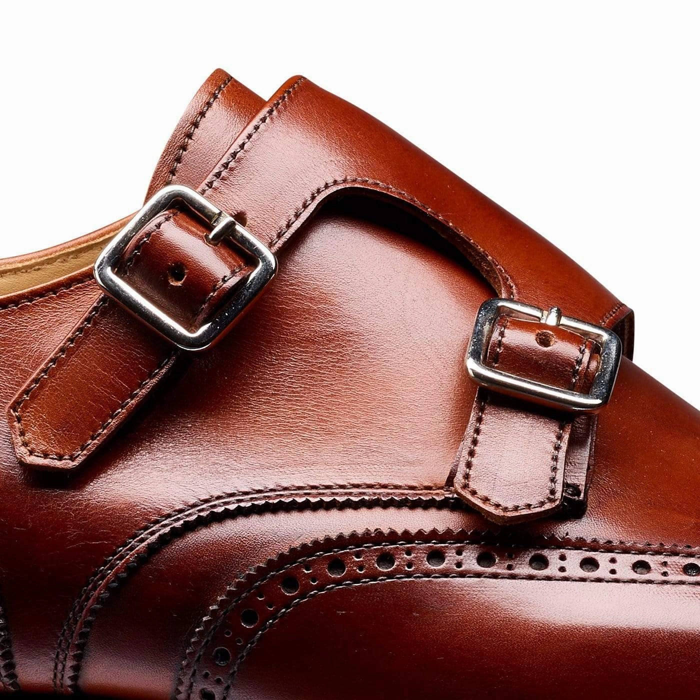 zipper Gower 2 Chestnut Burnished Calf