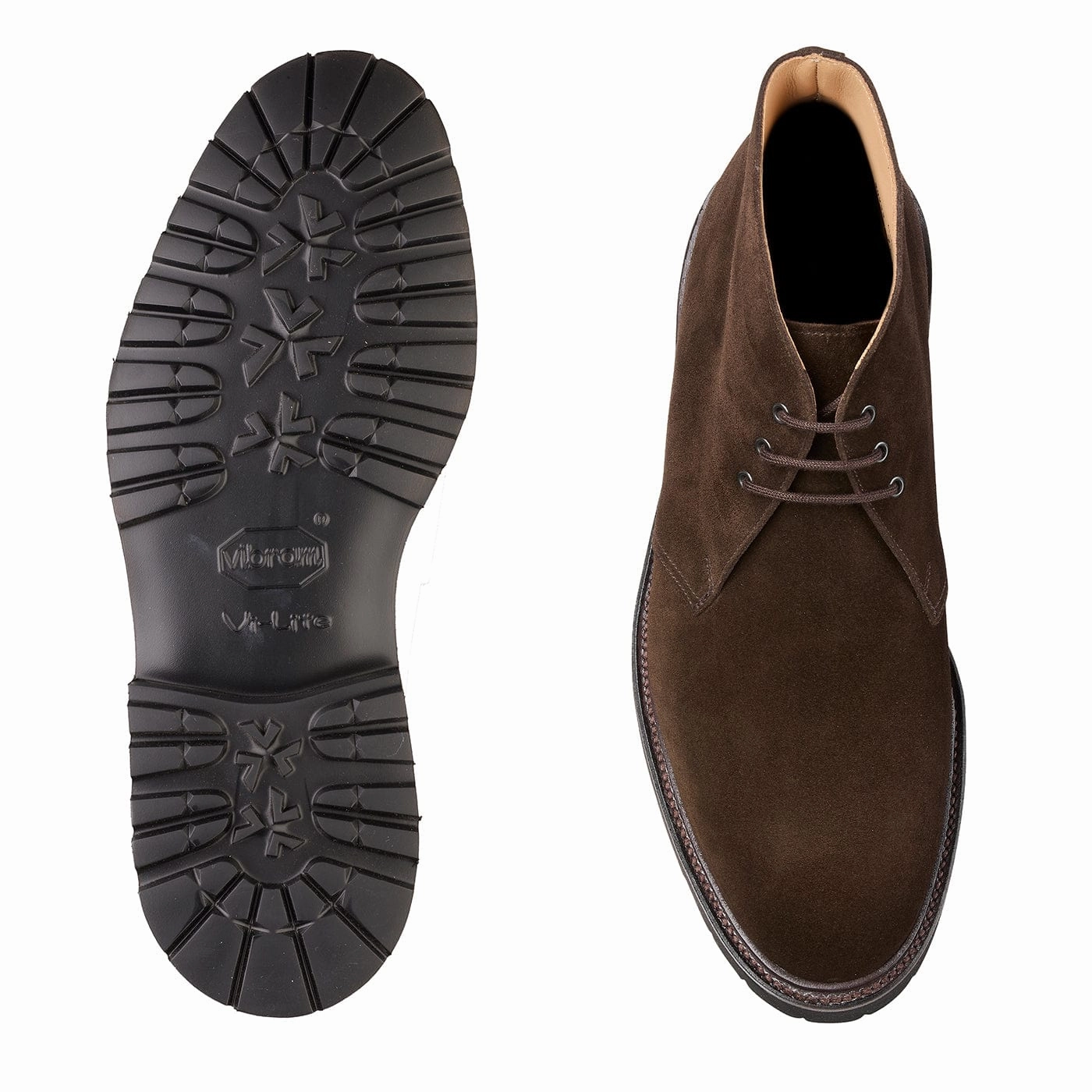 Chepstow 2 Dark Brown Suede Air Dry Lace Up