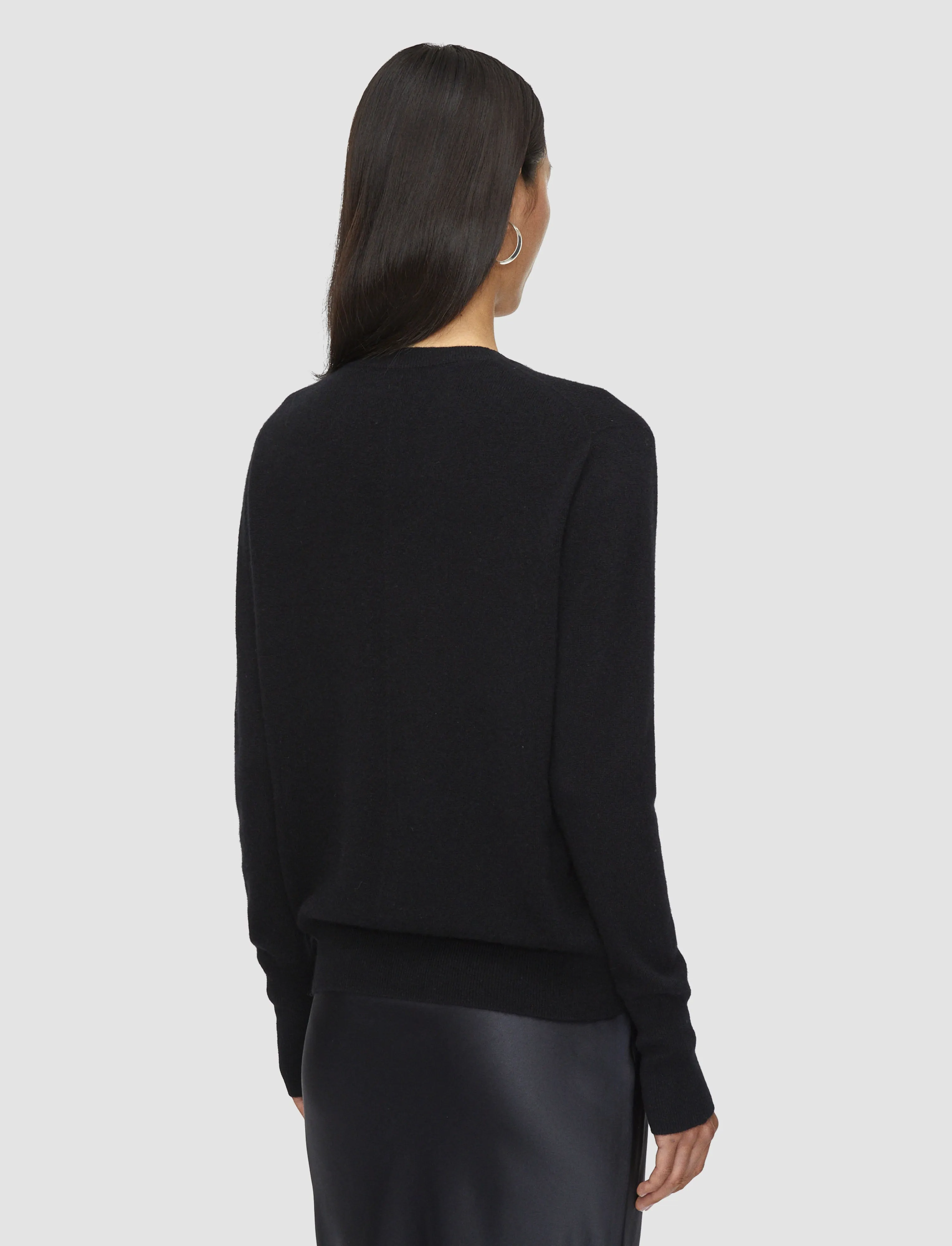 Light Pure Cashmere V Neck Jumper Eco Friendly Yarn