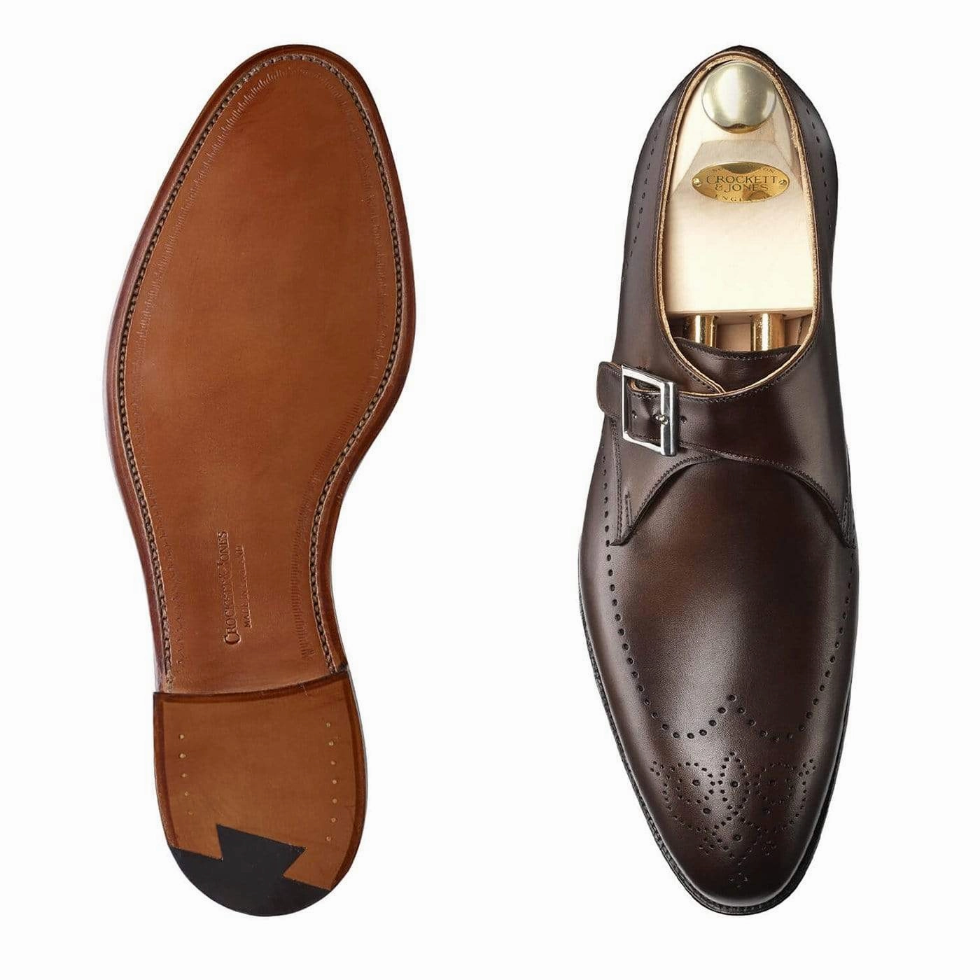 Rich Glow Cobham Dark Brown Burnished Calf