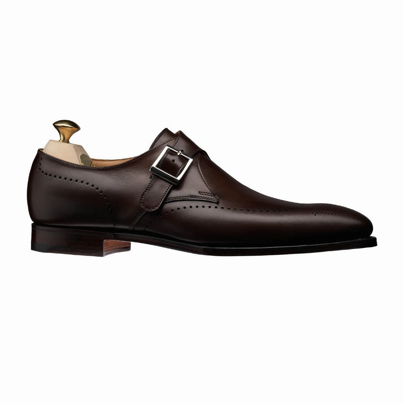 Wind Block Cobham Dark Brown Burnished Calf
