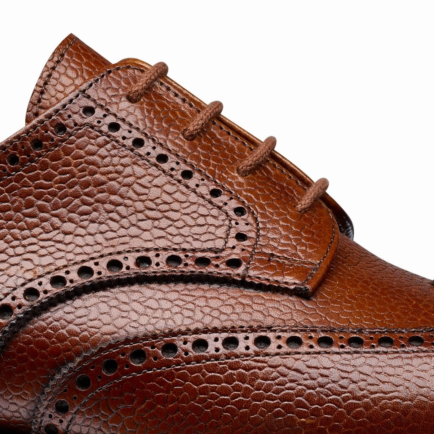 Hattie Tan Scotch Grain Comfort toe