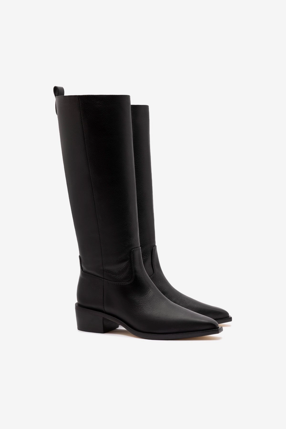 Florencia Boot In Black Leather Formal Mode