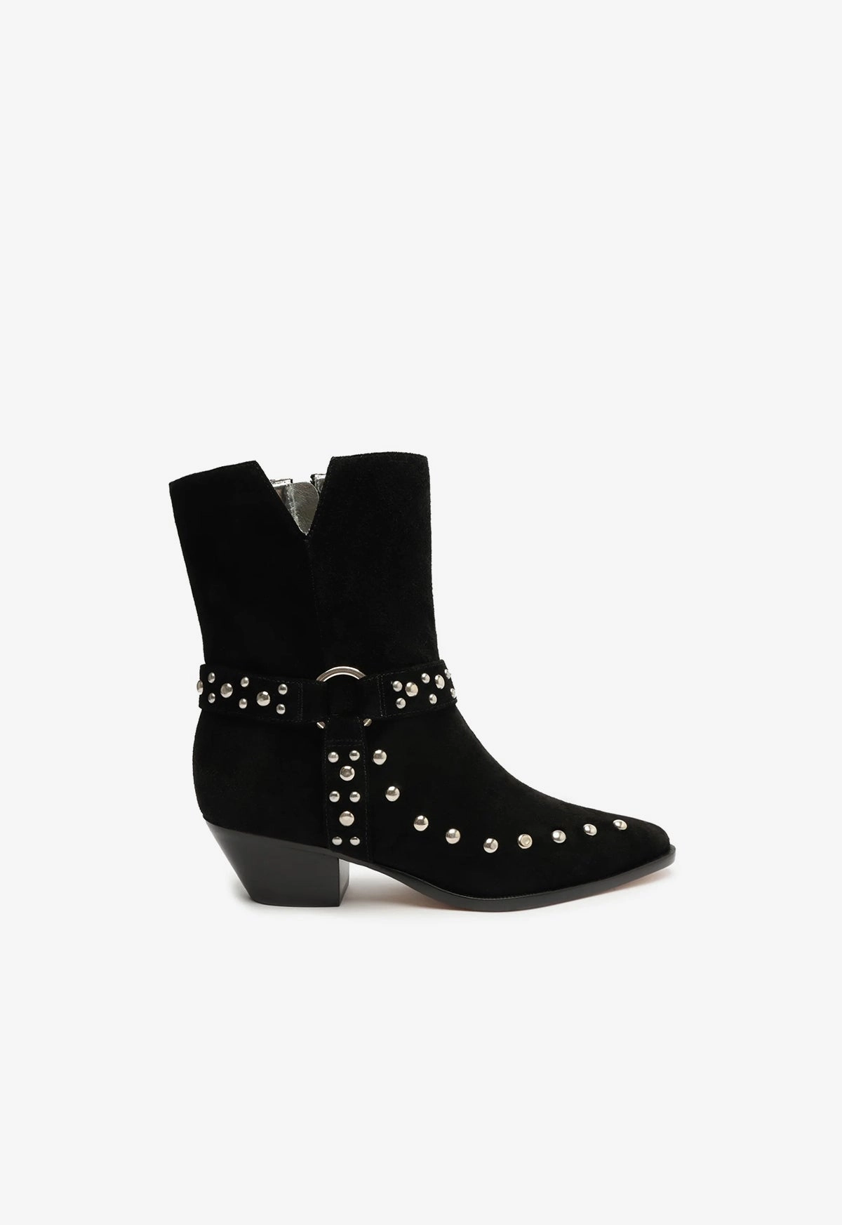 Rhiannon Suede Bootie Leg Slim