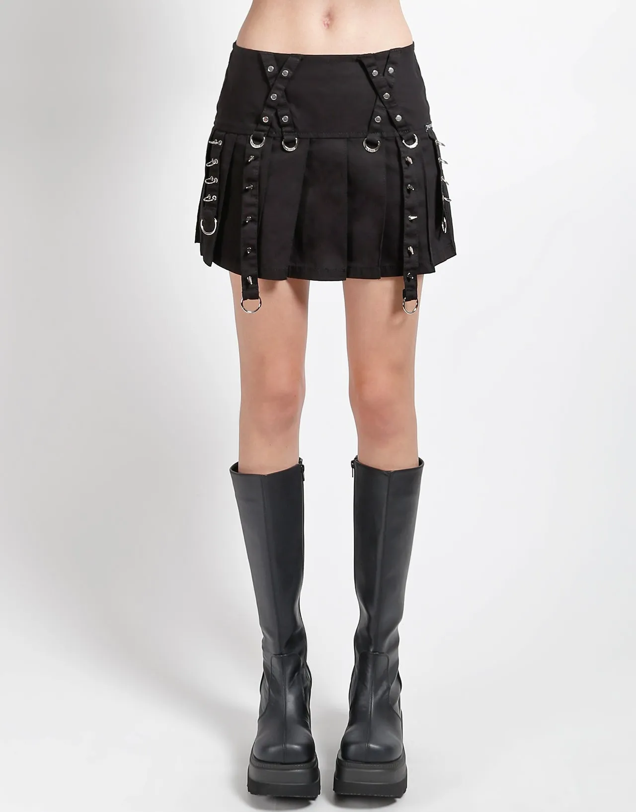 X SKIRT BLACK Hiking Gear Layered Style