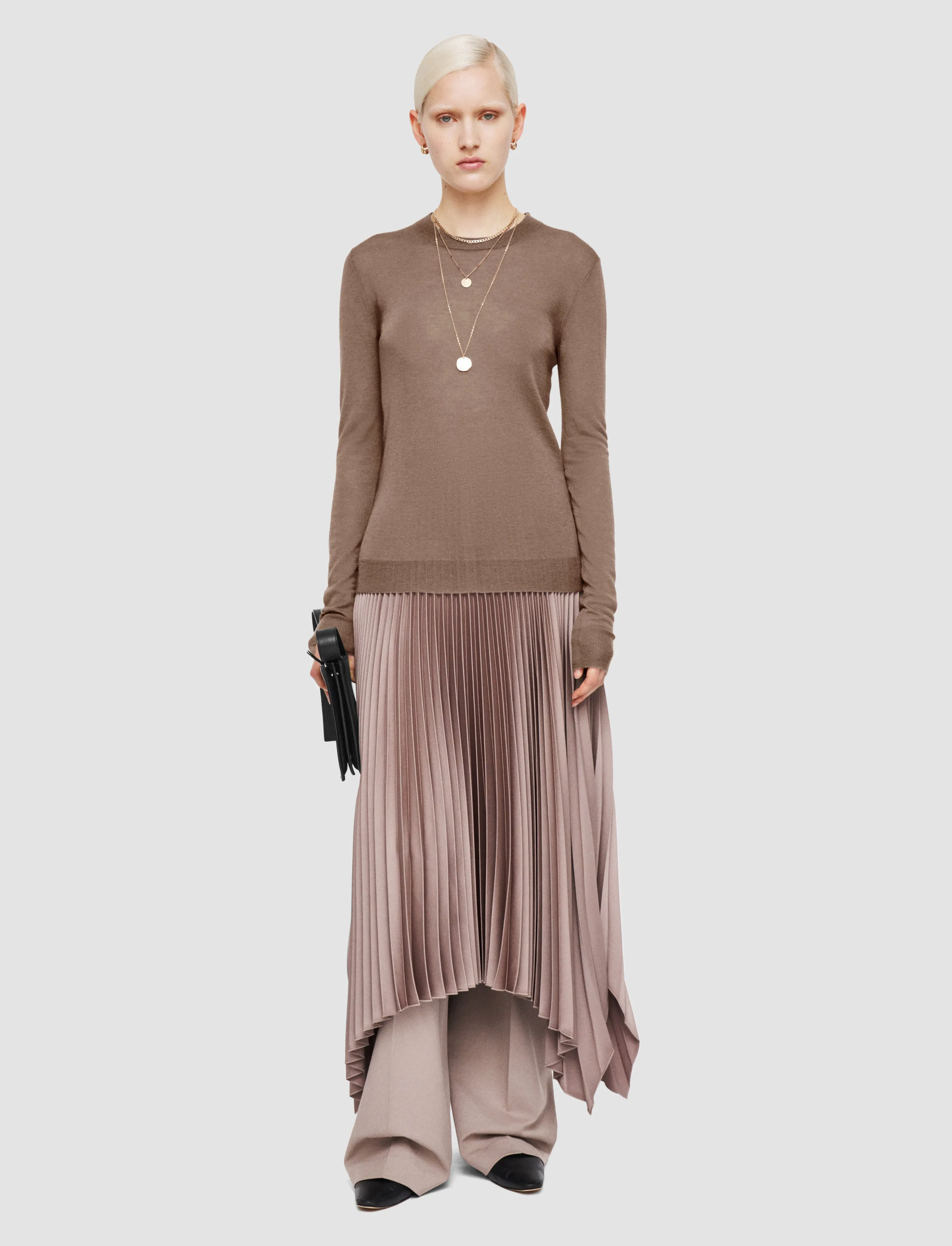 Soft Texture Ready To Go Cashair Round Neck Jumper