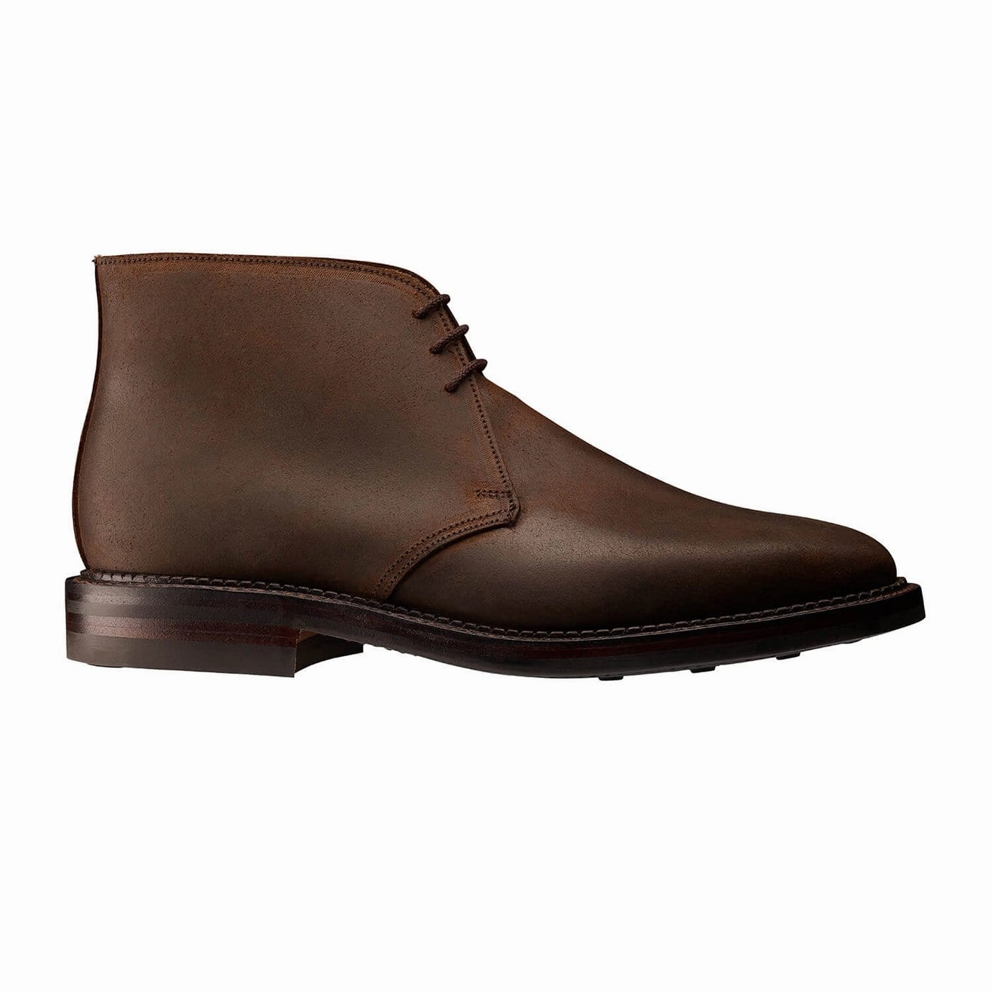 Molton Dark Brown Rough-Out Suede Comfort footbed