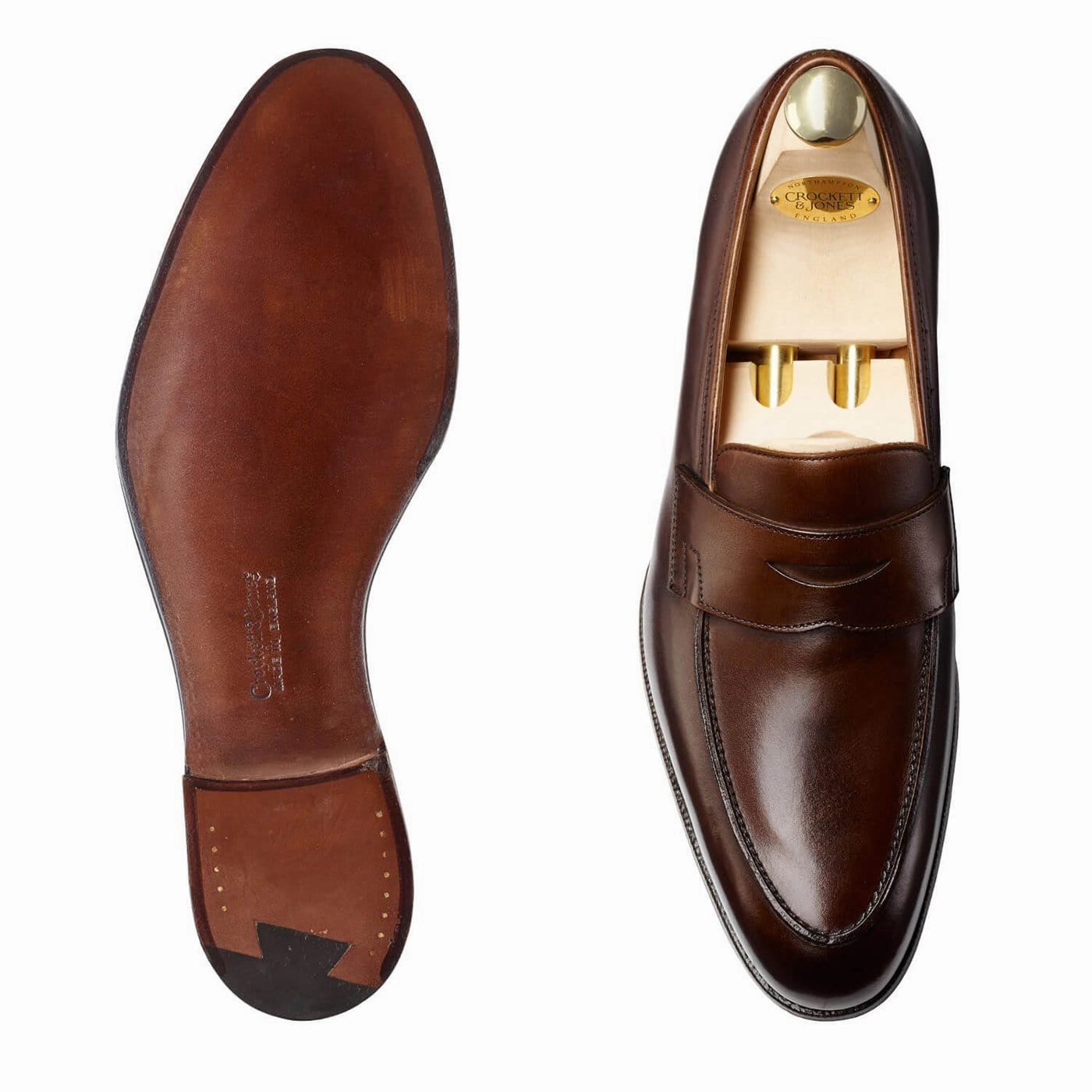 Casual Comfort Design Crawford Dark Brown Antique Calf