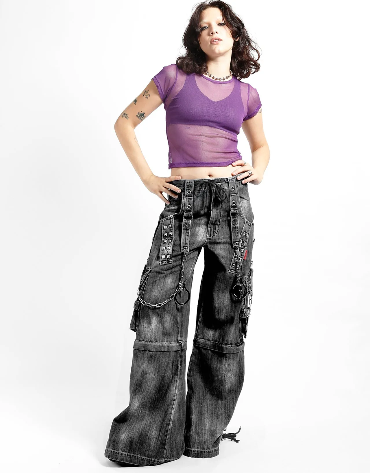 Versatile Fashion Casual Vibe LOCK UP DENIM PANT STORM WASH