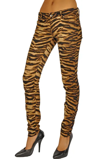 Jungle Jeans Tiger Print Anti Pilling Active Look