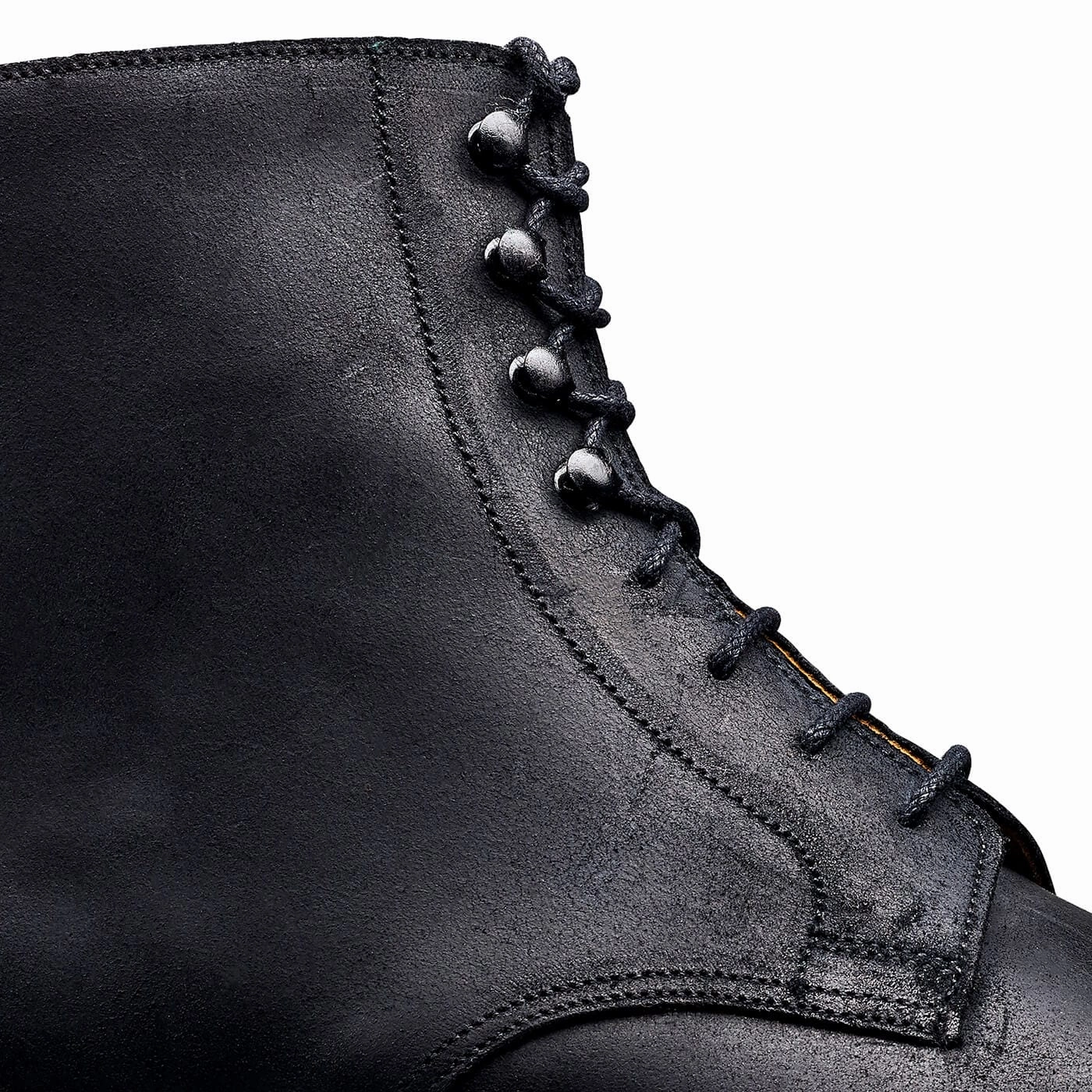 Fast Step Coniston Black Rough-Out Suede