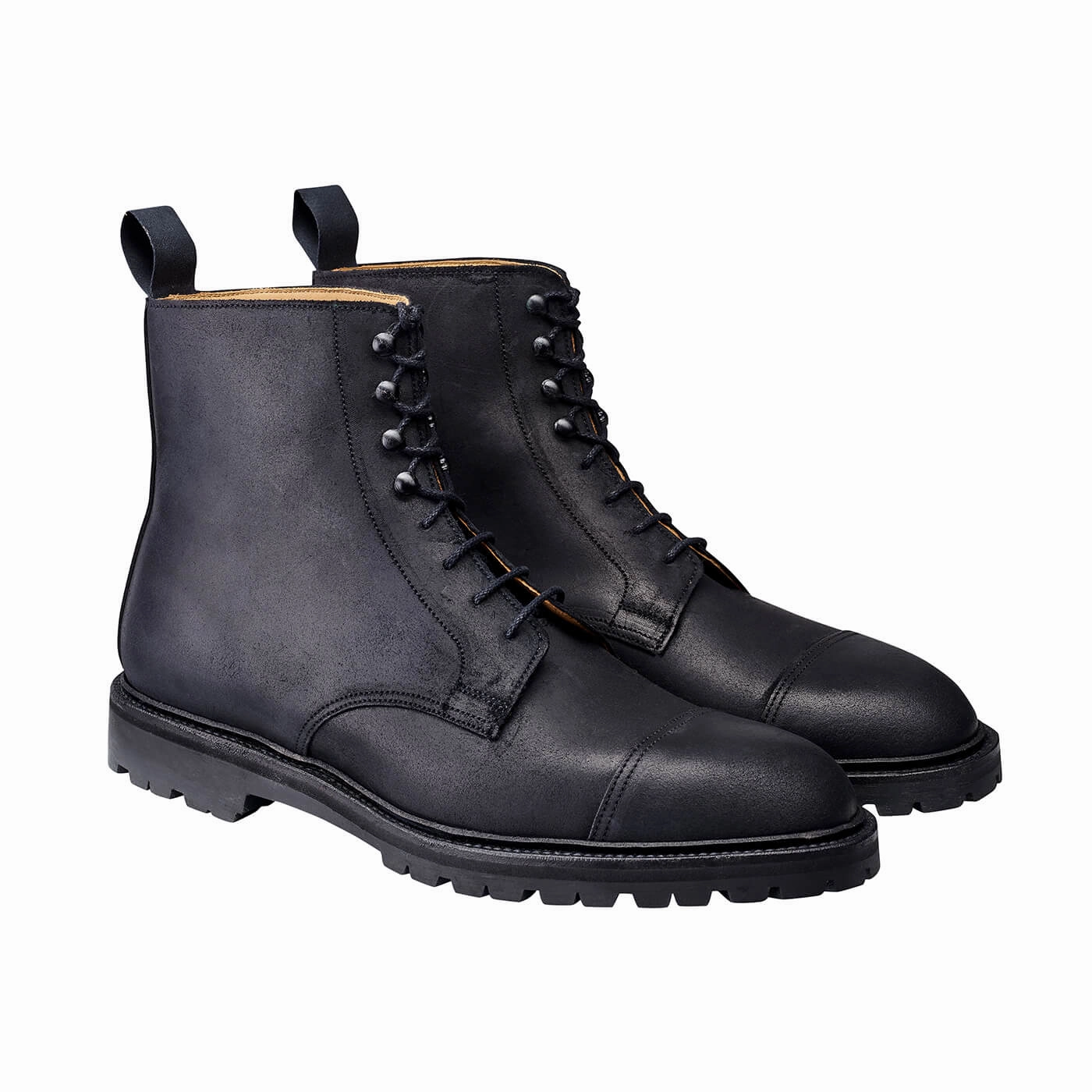 Thermoplastic Urethane Outsole Coniston Black Rough-Out Suede