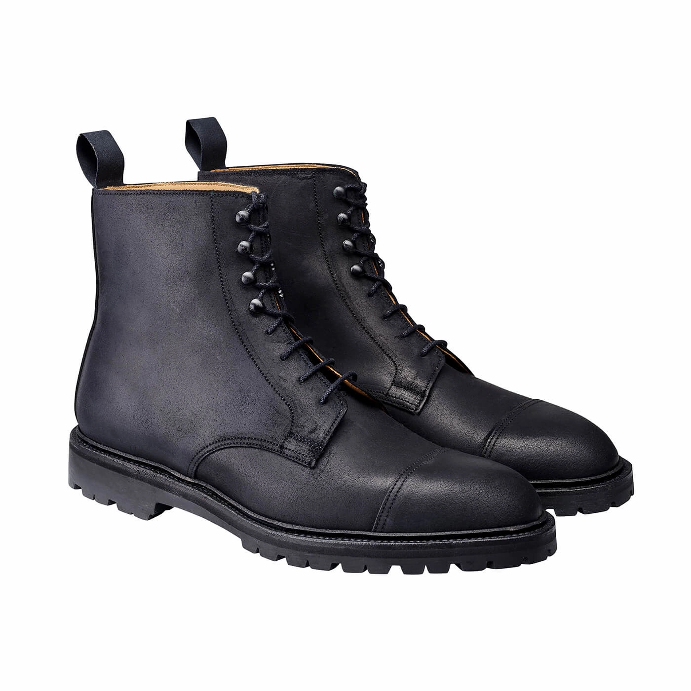 Coniston Black Rough-Out Suede Trail Strong