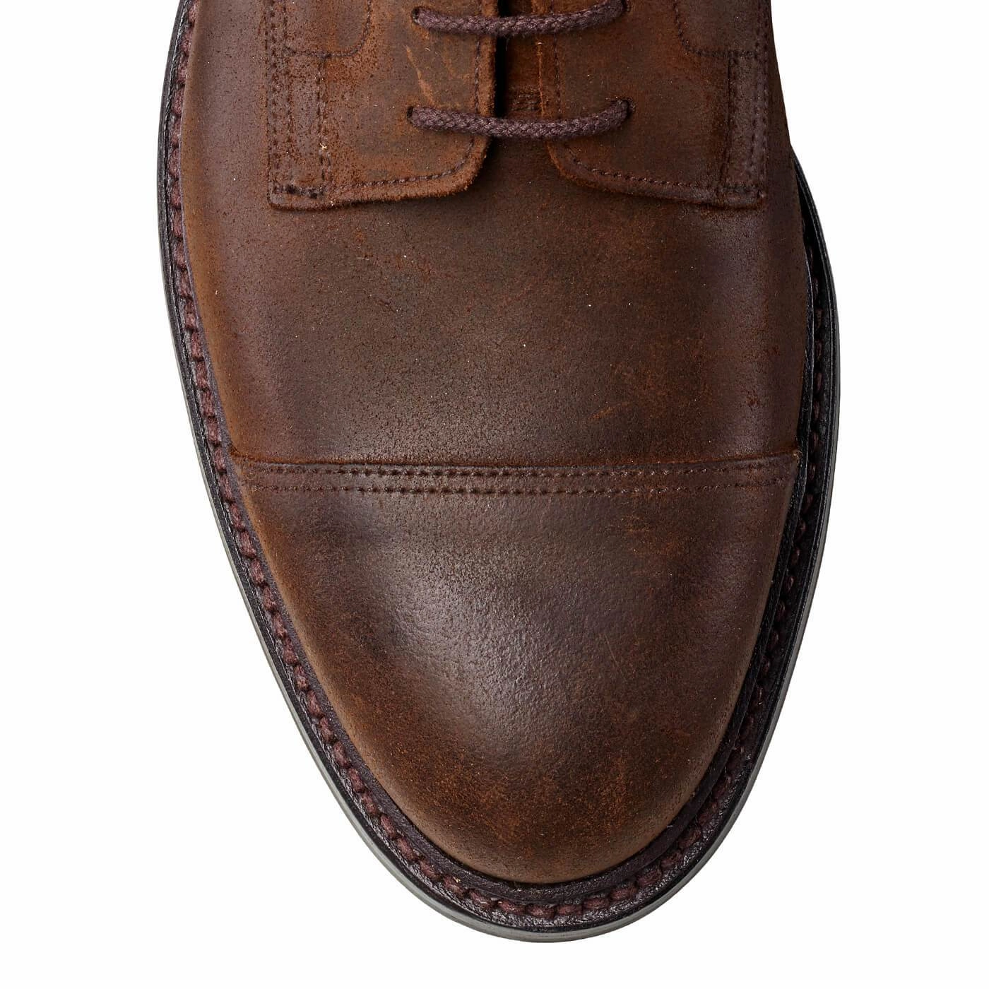 Firm Hold Coniston Dark Brown Rough-Out Suede