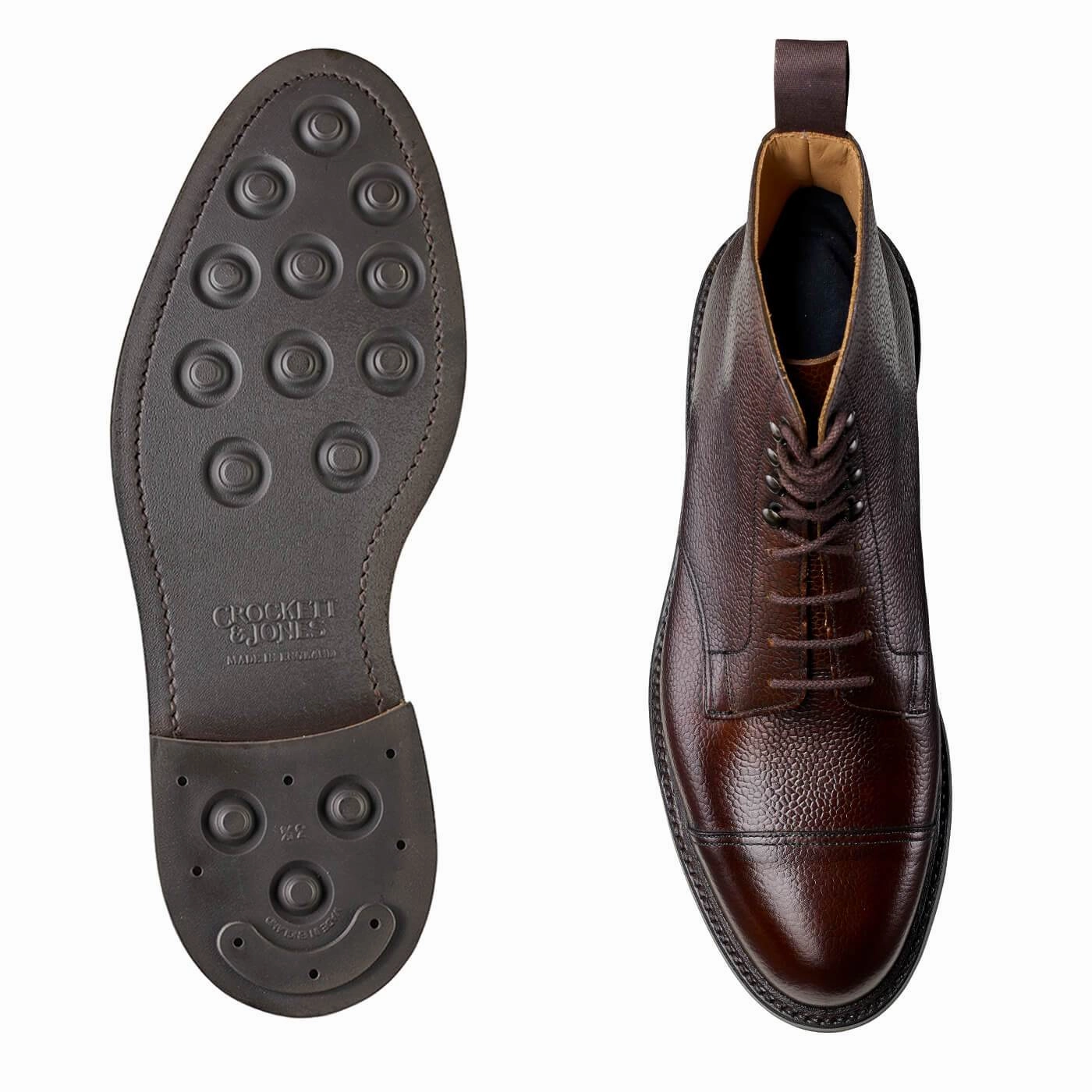 Low Profile Silhouette Coniston Dark Brown Scotch Grain