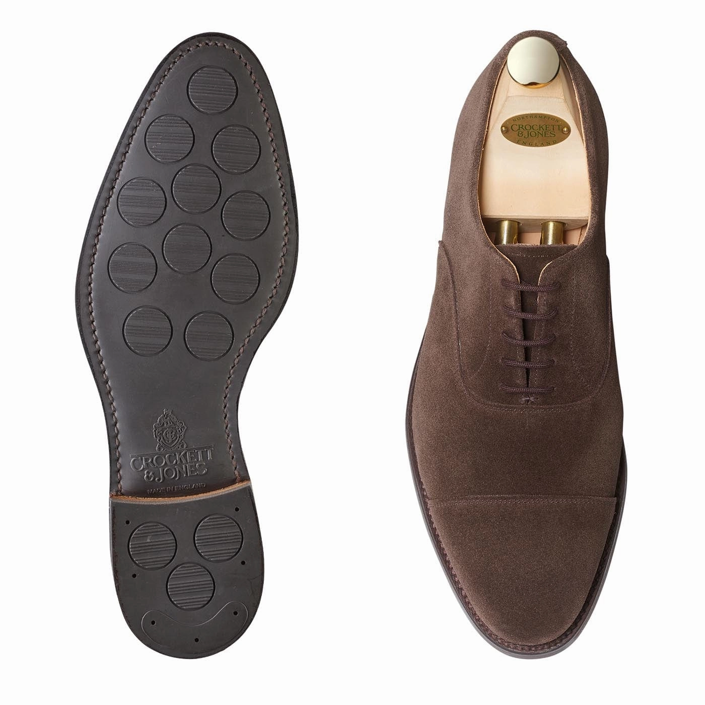 Luxe Detail Style Enthusiast Connaught 2 Dark Oak Suede (City Sole)
