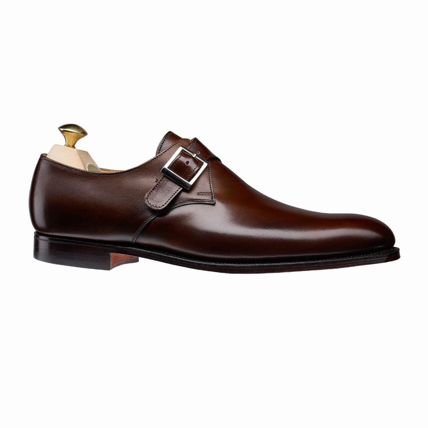sports Swindon Dark Brown Burnished Calf