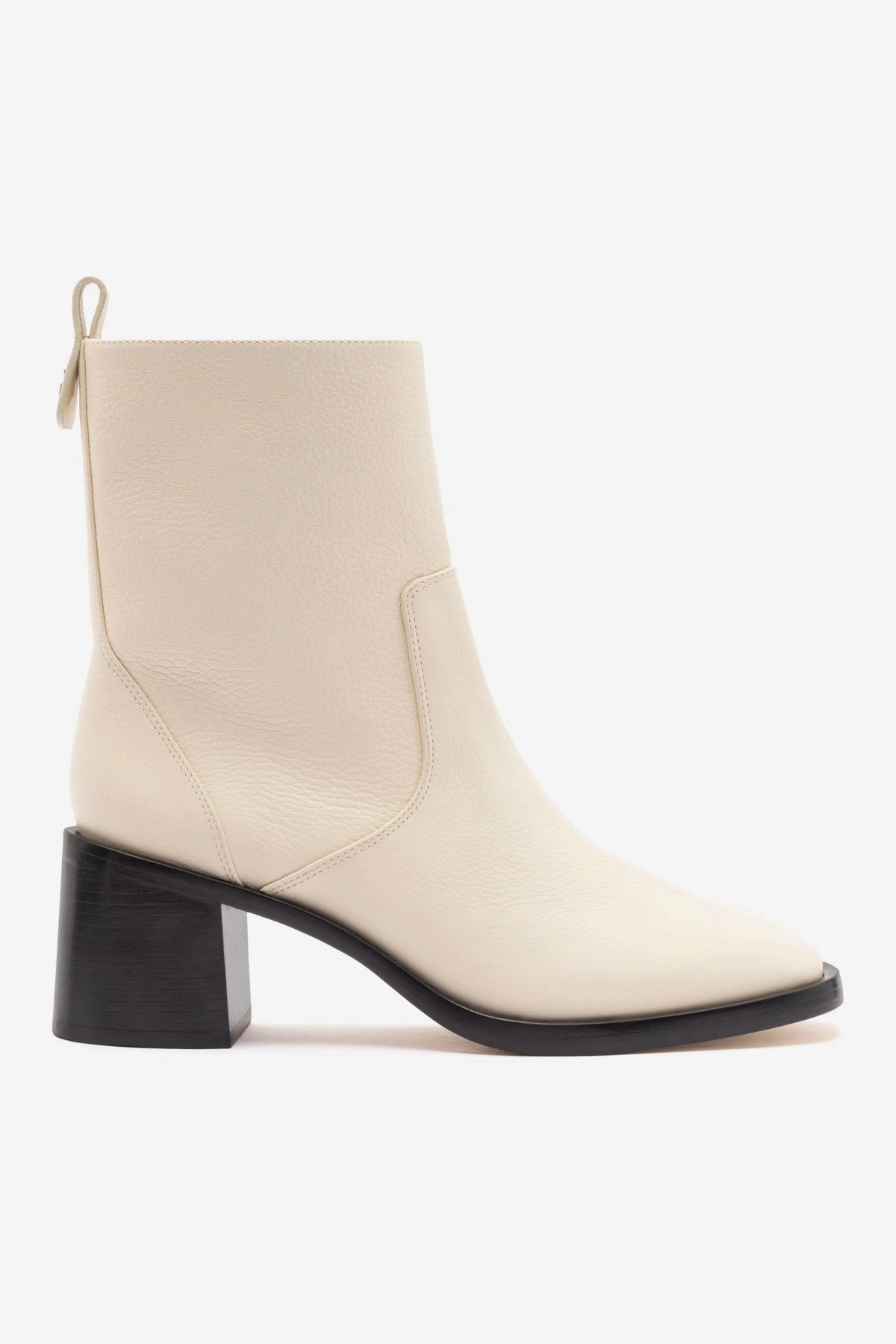 Mini Ricky Boot In Ivory Leather Energy Return Foam Corner Style