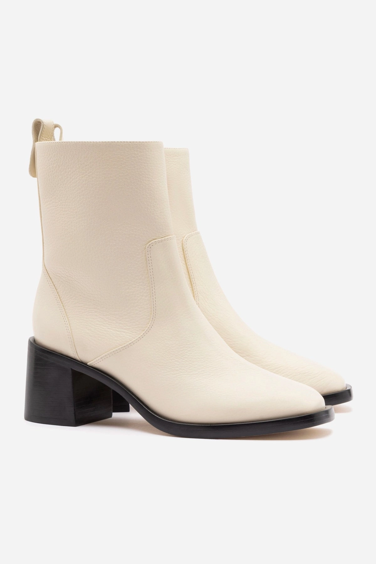 Star Mood Mini Ricky Boot In Ivory Leather