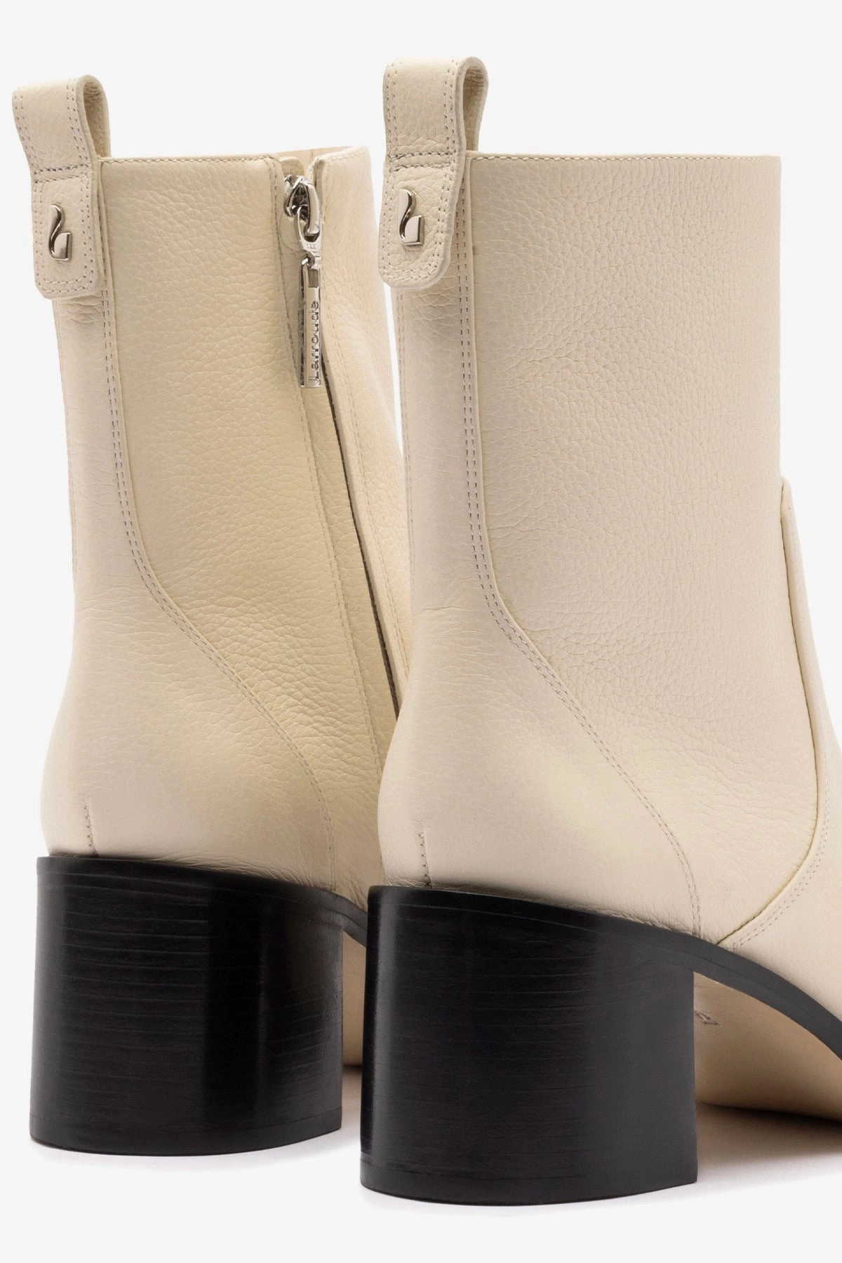 Quick Motion Mini Ricky Boot In Ivory Leather