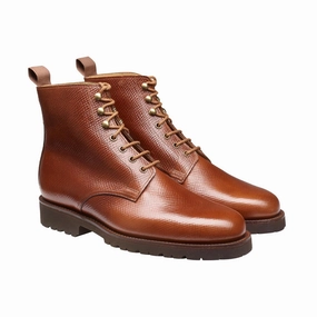 High-Performance Footwear Lorna Walnut Hatch Grain