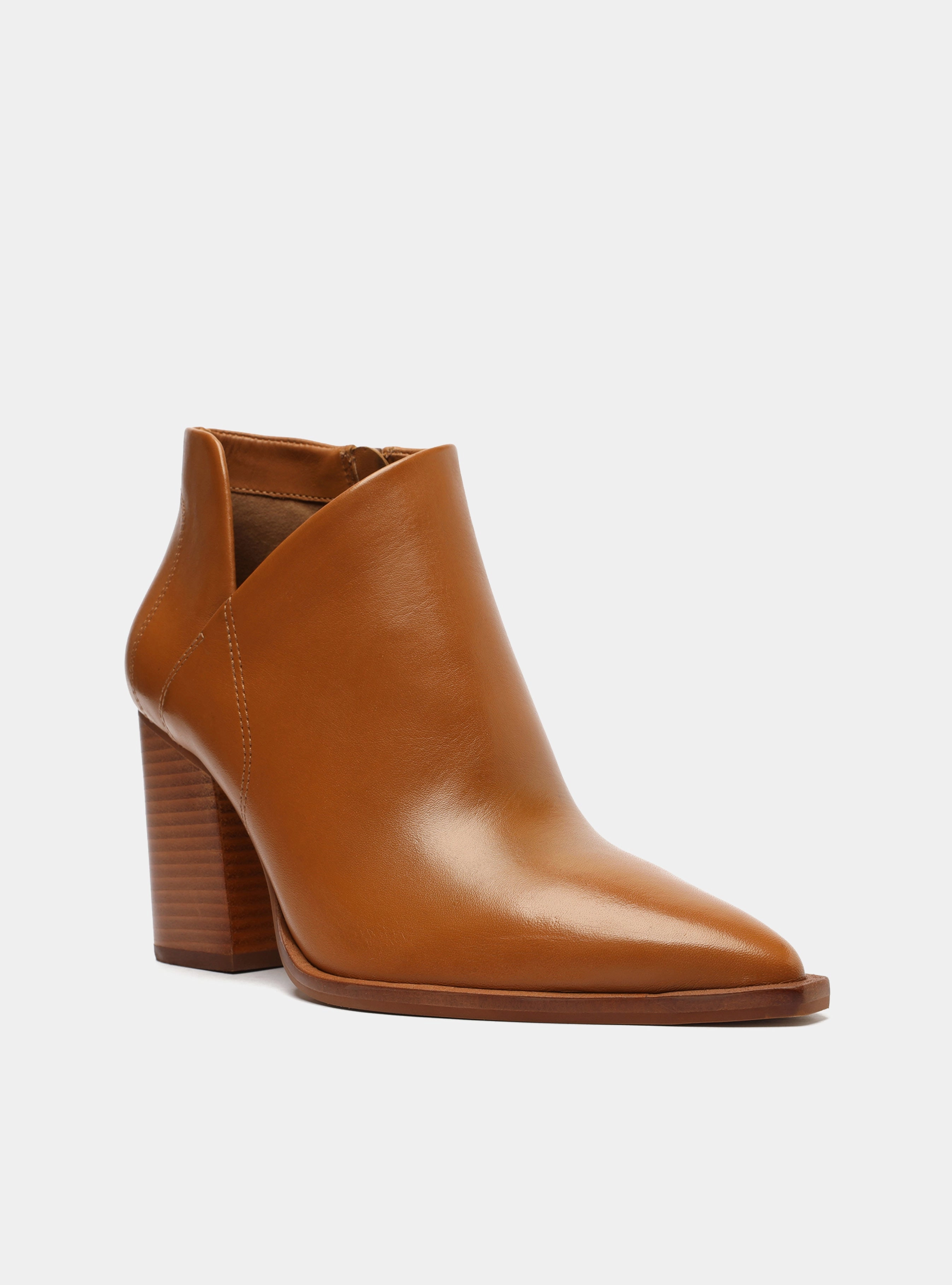 Cora Leather Bootie Energy Walk Office Smart