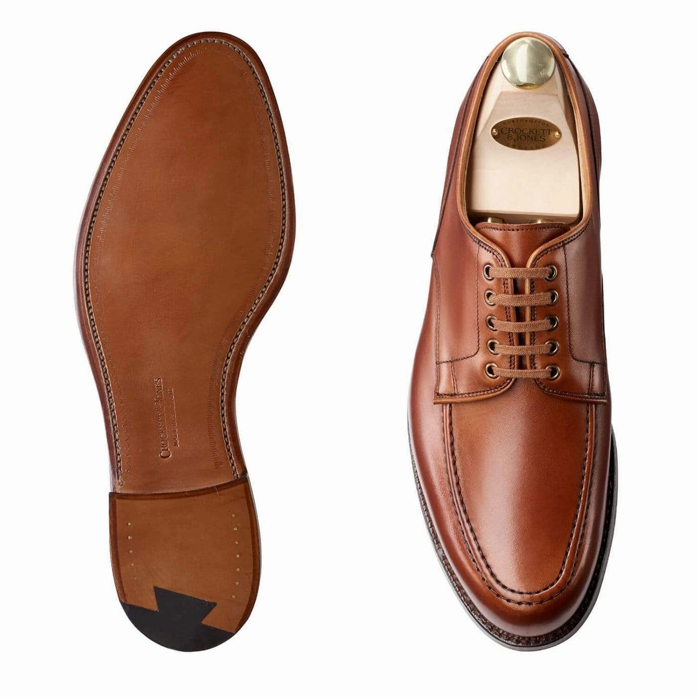 Cork Tan Burnished Calf Feather Light City Adventure Pressure Relief