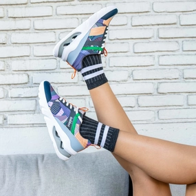 Ultra Cushioned Sole Microfiber Layer Coronet Trainer