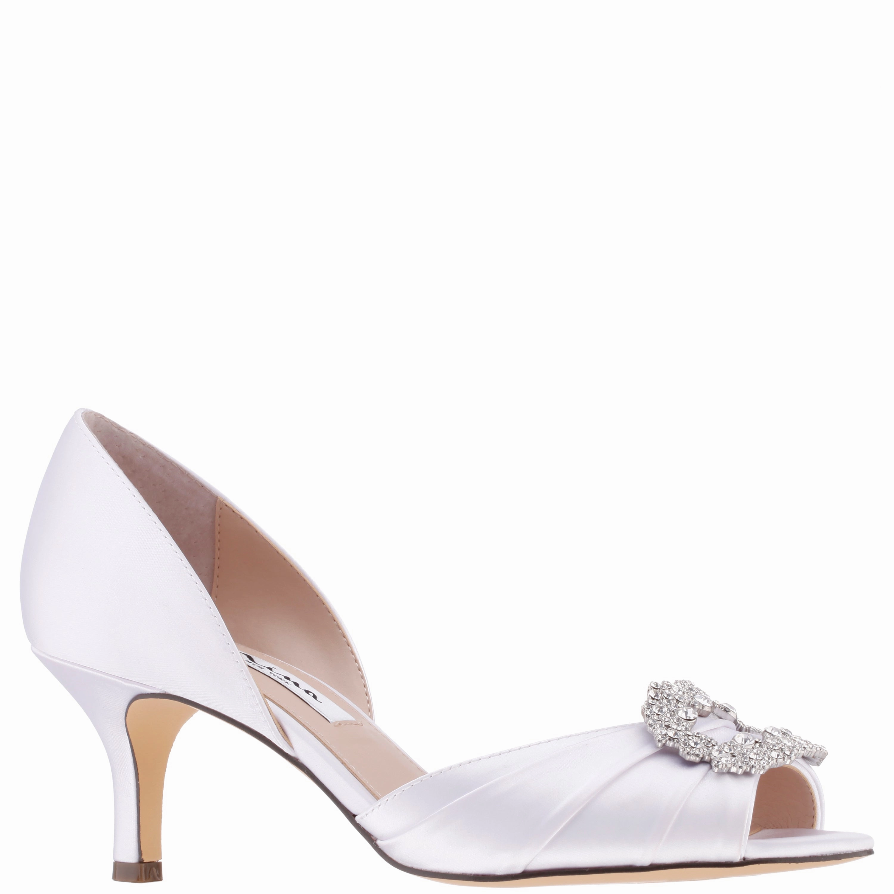 CORRINE-WHITE Comfort Wedge