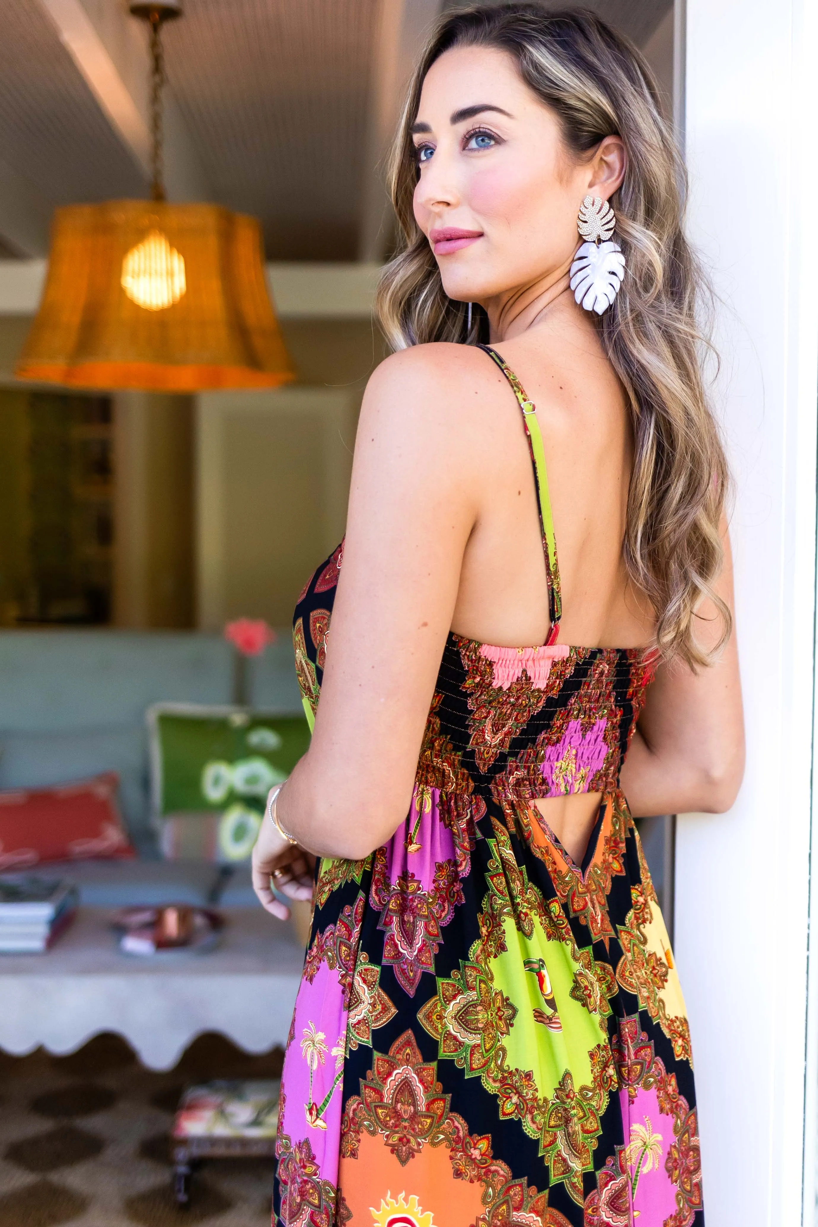 Giselle Dress / Terra Cotta Sol Soft Appearance Layered Form