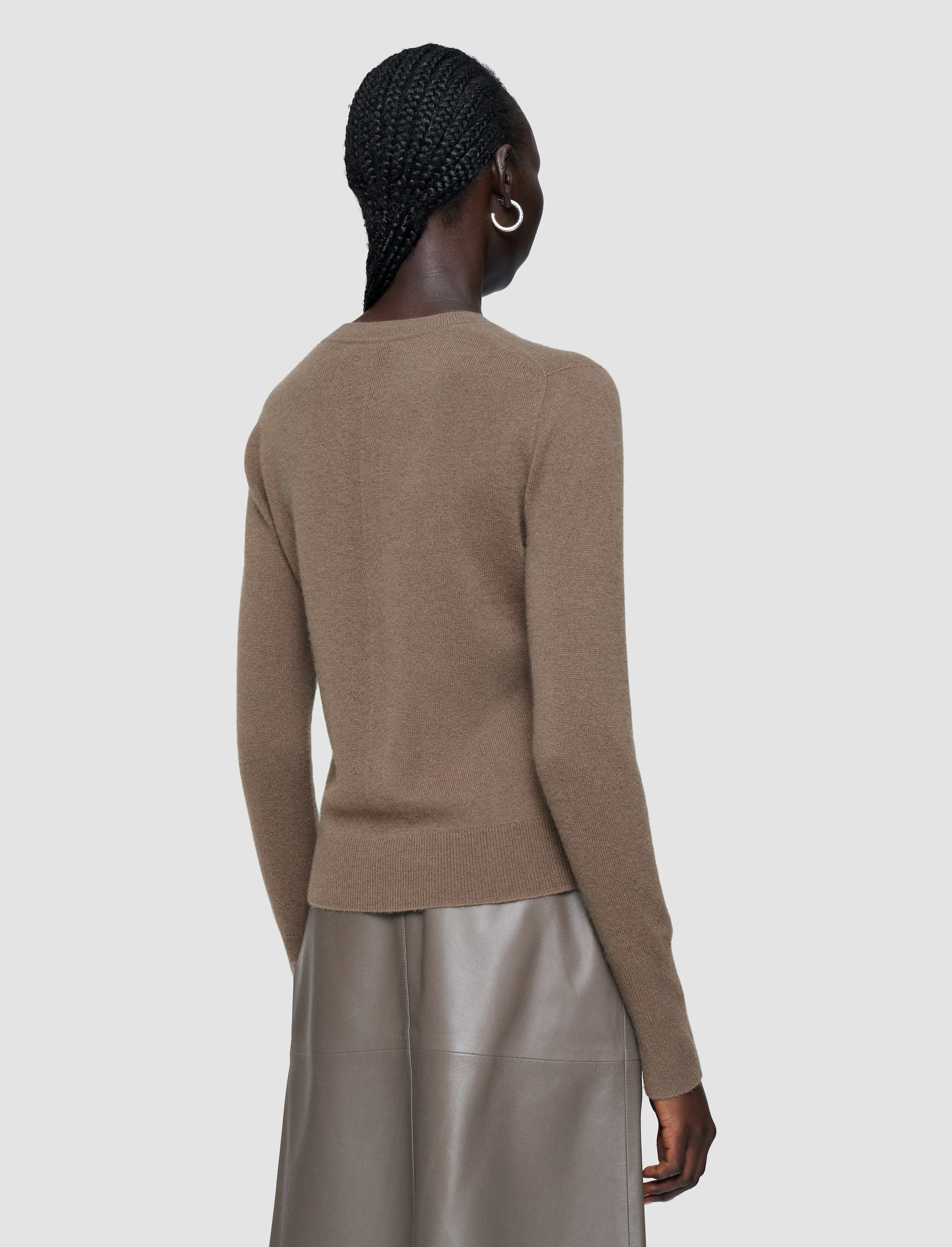 Modern Look Essential Look Light Pure Cashmere Round Neck Jumper