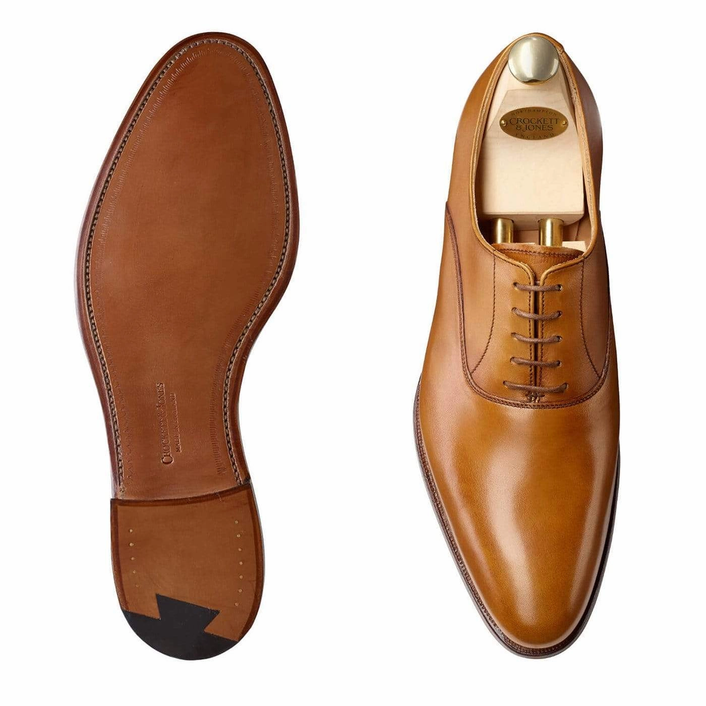 Wembley Beige Burnished Calf Low Arch