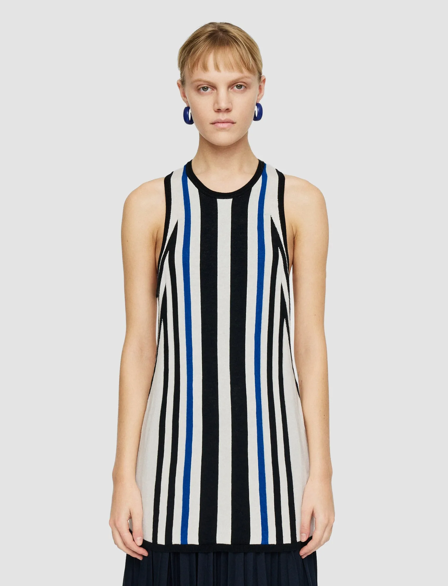 Classic Warmth Cretto Jacquard Knitted Tank Top