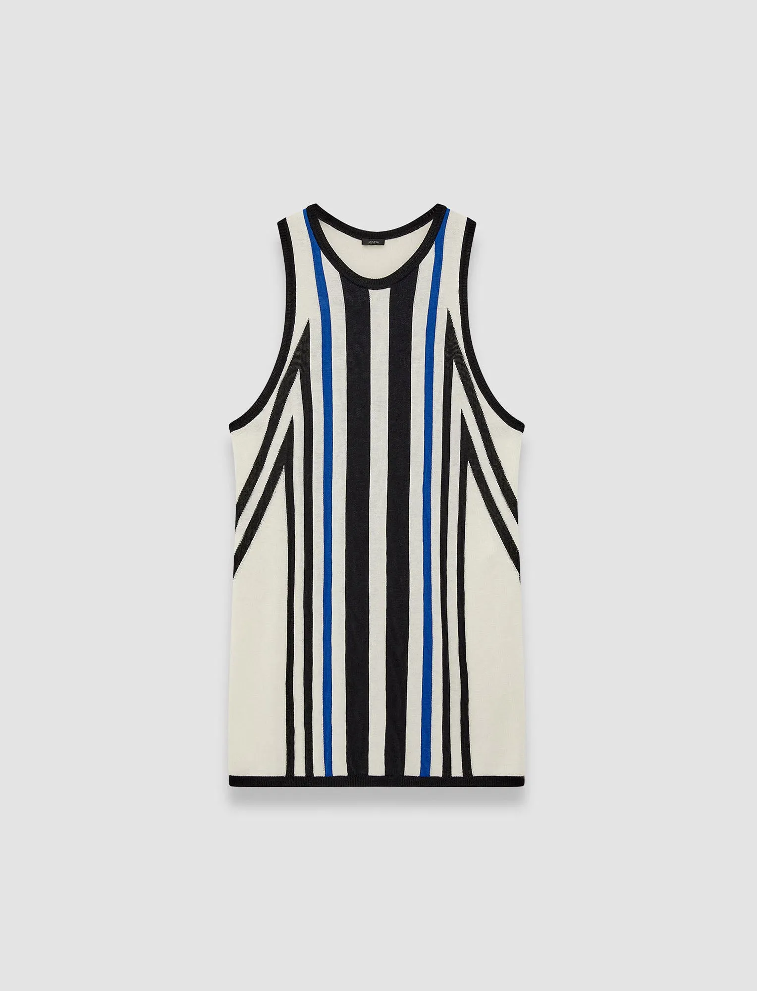 FadeResistant Treatment Cretto Jacquard Knitted Tank Top