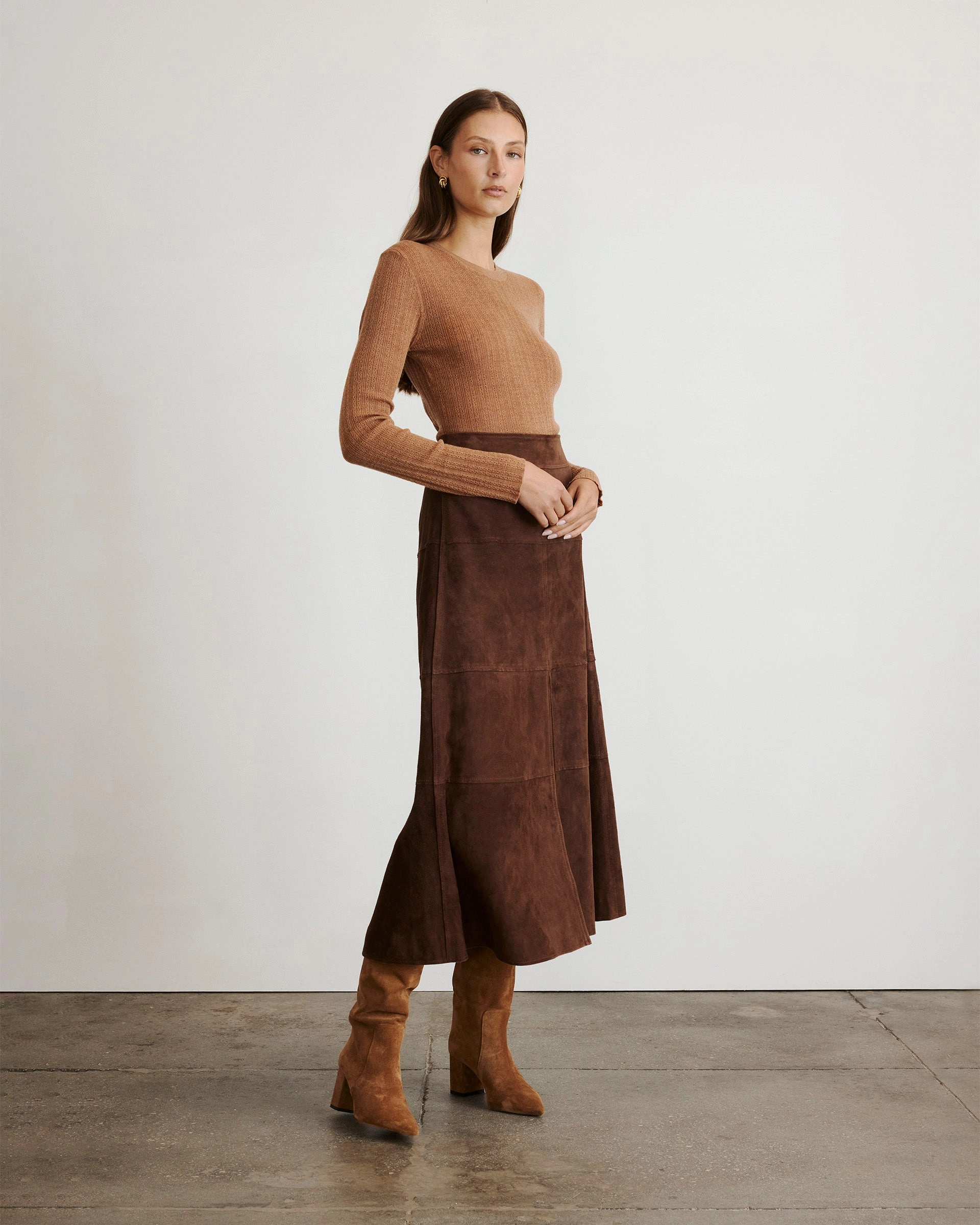 Midweight Feel Crew Neck Kayden Knit