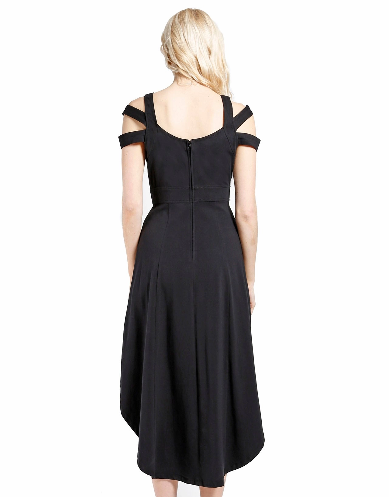 Midi-Length Style focused Pentagram Dress